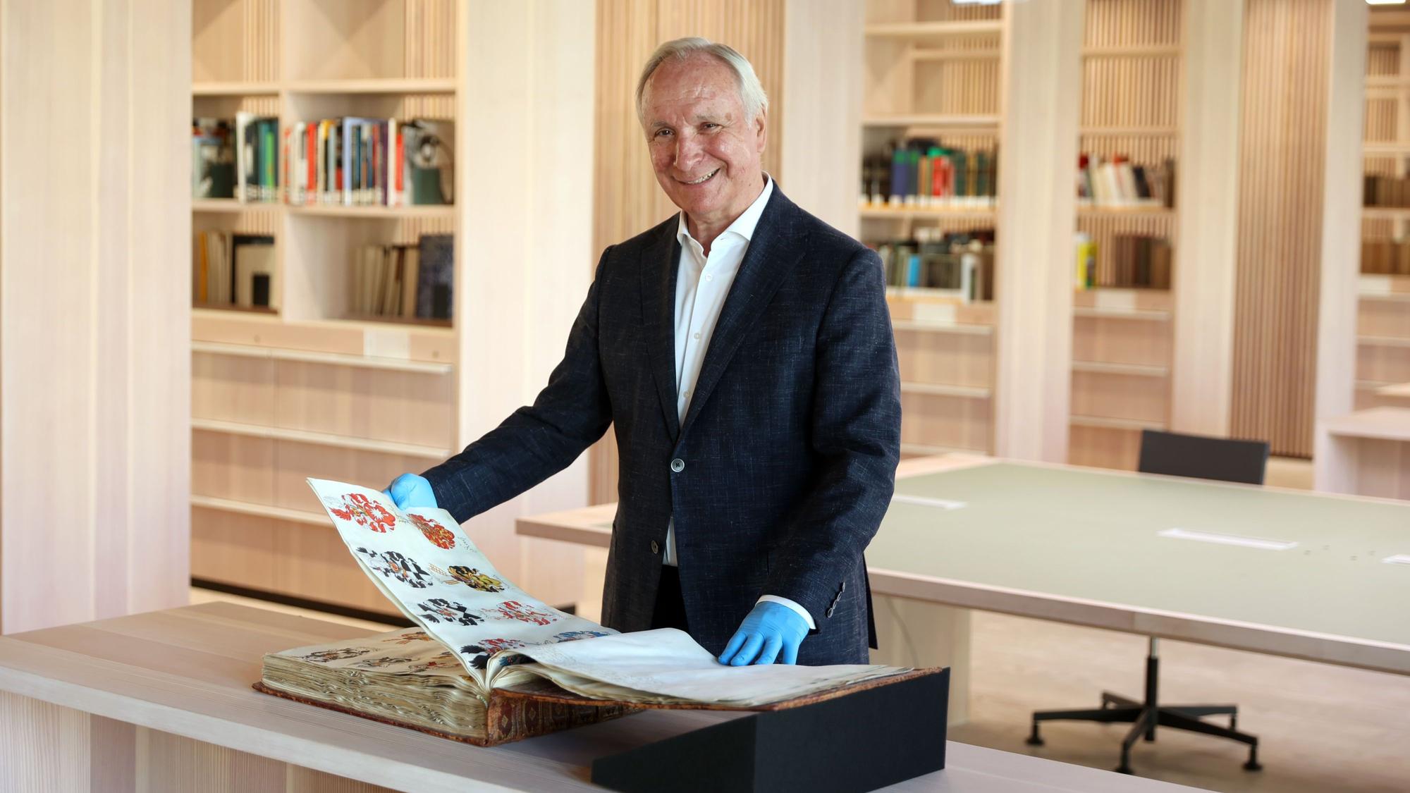 Burkhard von der Mühlen, Vorsitzender des Fördervereins „Freunde des Historischen Archivs der Stadt Köln“