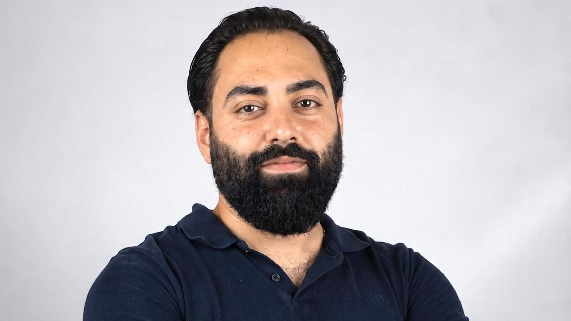 Das Bild zeigt Omar Khaled.