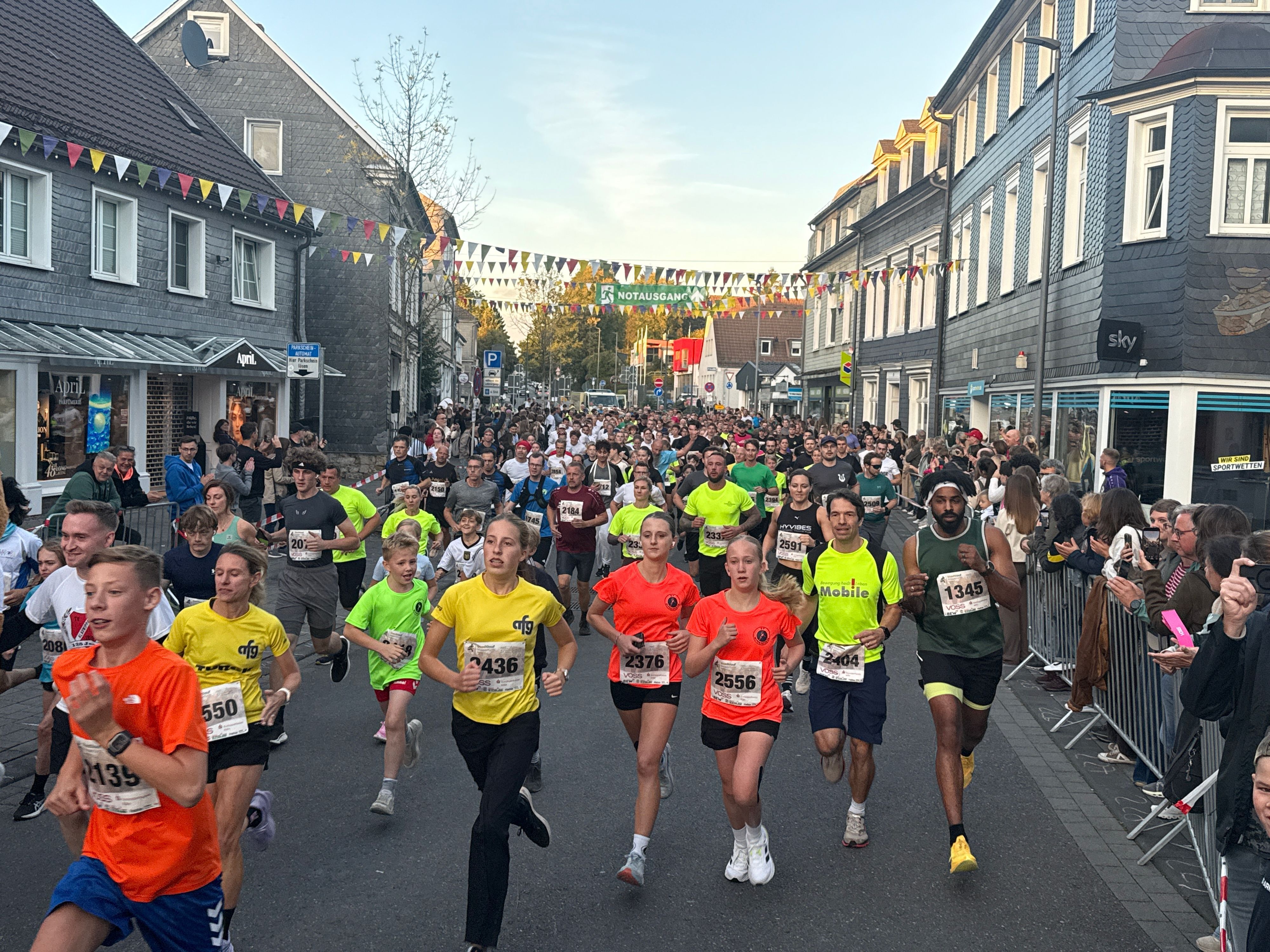 Der 4,4-Kilometerlauf des Wipperfürther Stadtlauf