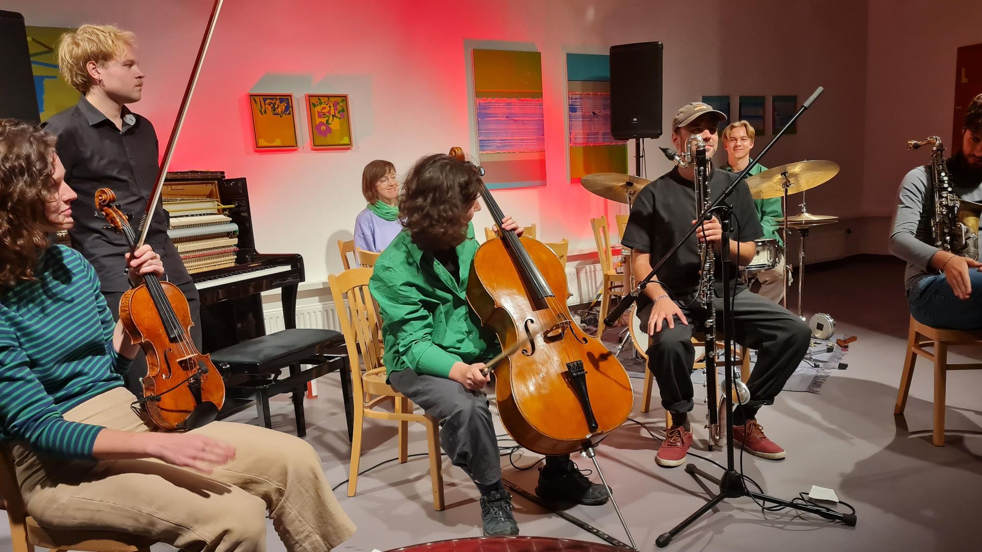 Die Formation „Initial Conditions“ faszinierte beim Festival Experimentale.