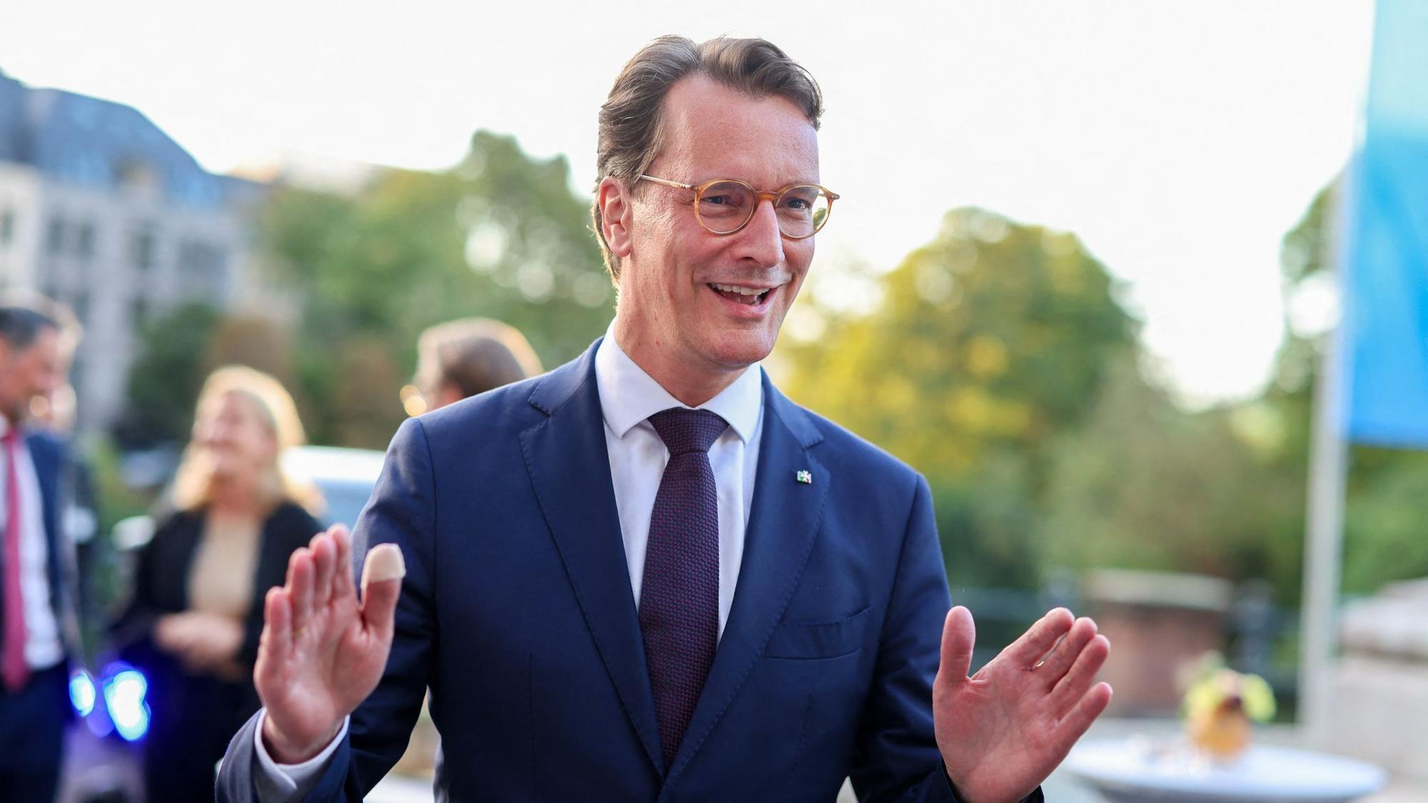 Ministerpräsident Wüst beim Ständehaus-Treff