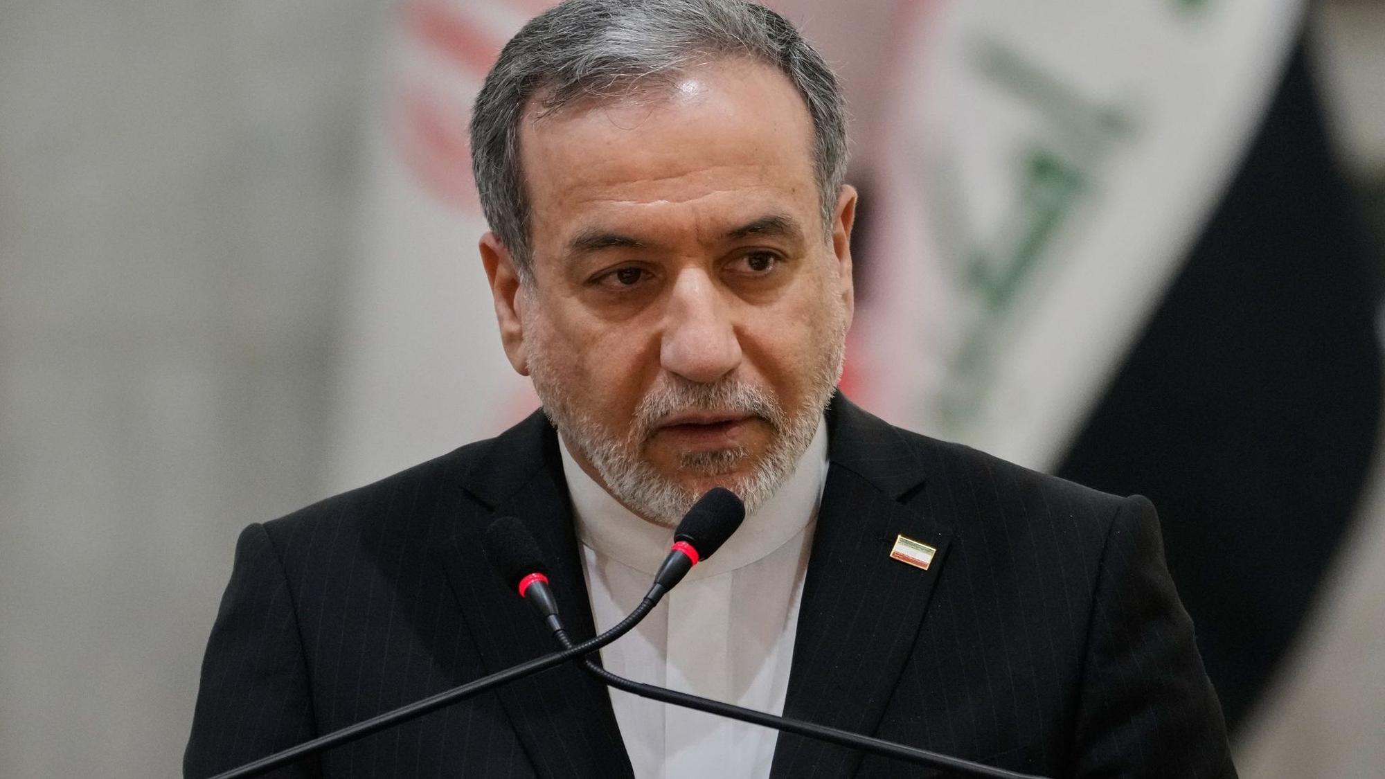 Irans Außenminister Abbas Araghtschi