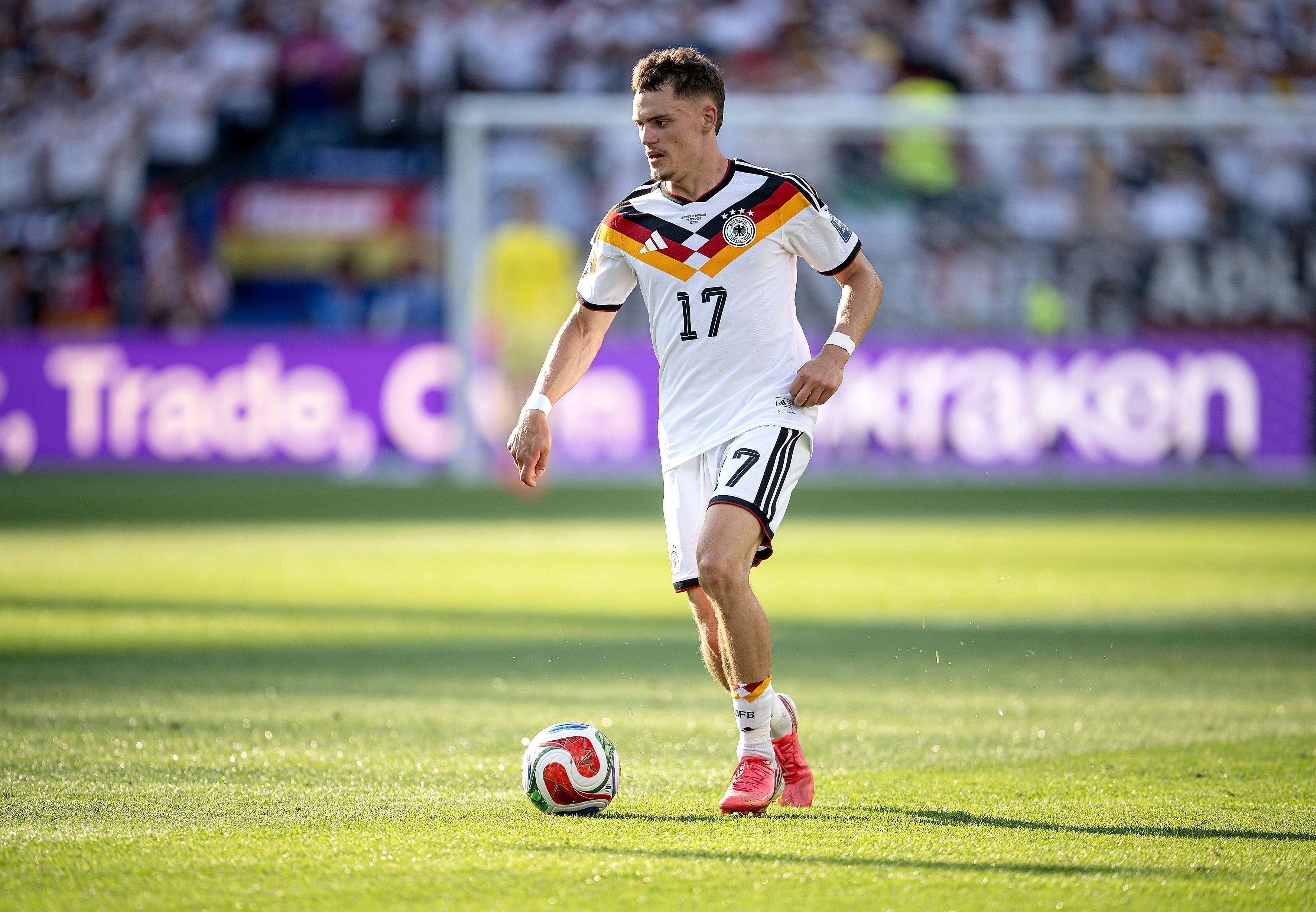 Fussball FIFA WM 2026 Sechzehntelfinale in Boston Deutschland - Paraguay 29.06.2026 Florian Wirtz Deutschland *** Soccer: 2026 FIFA World Cup Round of 32 in Boston: Germany vs. Paraguay, June 29, 2026, Florian Wirtz, Germany