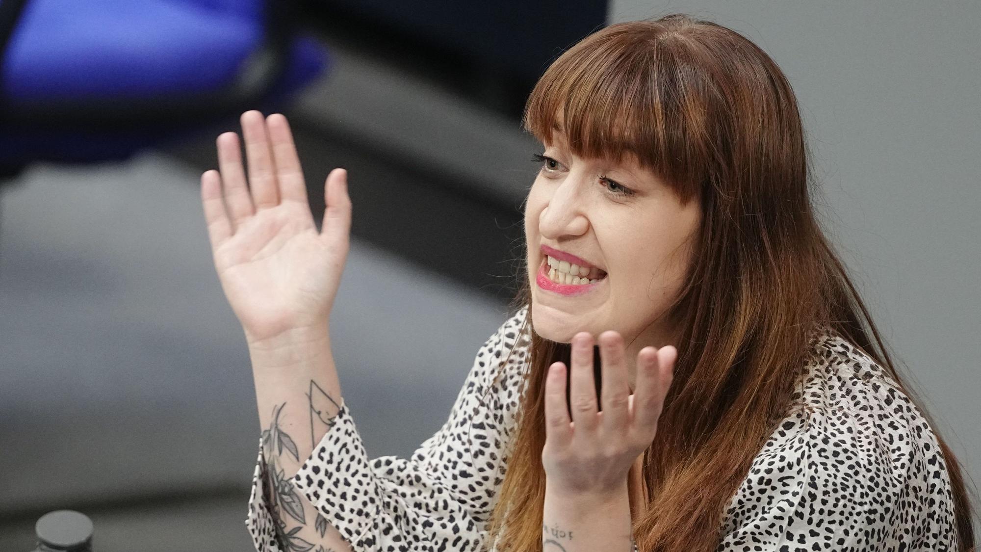 Heidi Reichinnek, Fraktionsvorsitzende der Partei Die Linke, kritisierte die Pläne von Gesundheitsminister Carsten Linnemann (CDU). (Archivbild)