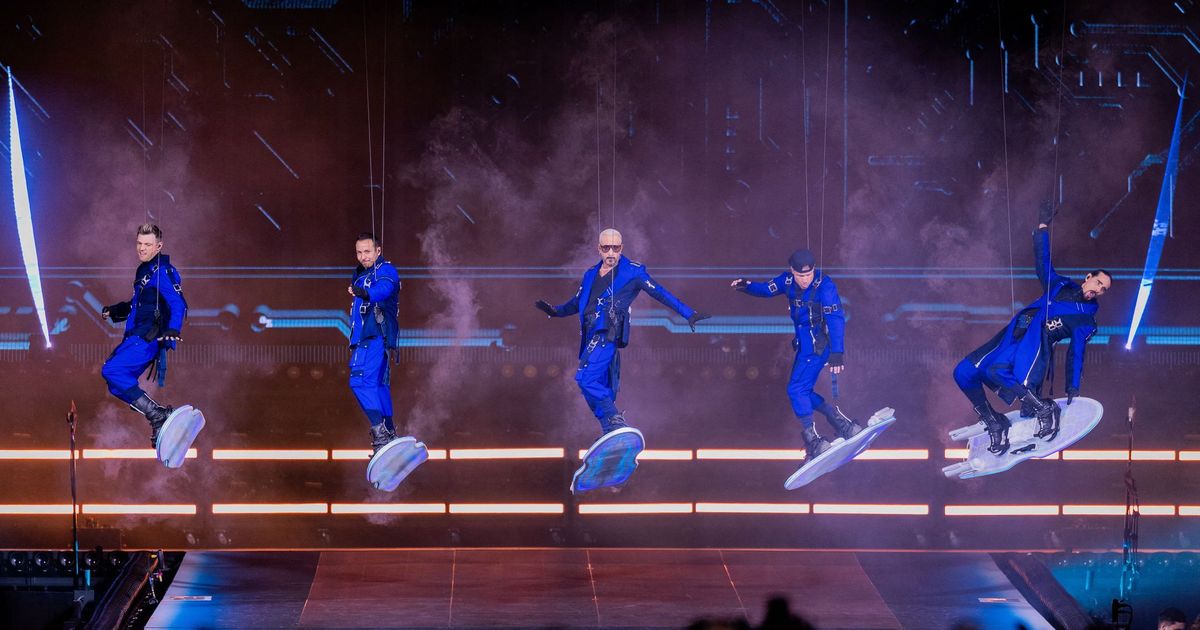 Backstreet Boys in Düsseldorf: On Hoverboards into the 90s