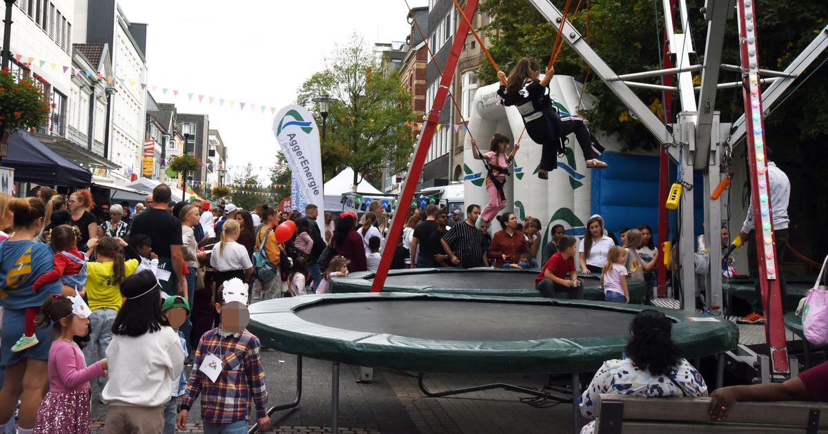 Weltkindertag: Die Gummersbacher Innenstadt war ein großes Kinderparadies