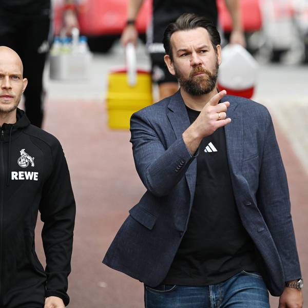 Geschäftsführer Thomas Kessler und Trainer René Wagner hoffen darauf, gut aus der Länderspielpause zu kommen. Das Derby kann den Lauf der Saison prägen.