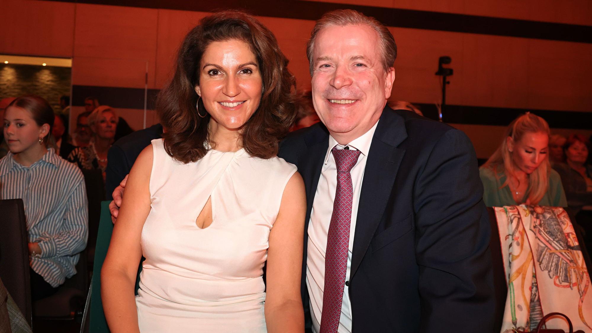 Christoph Kuckelkorn mit Ehefrau Katia.