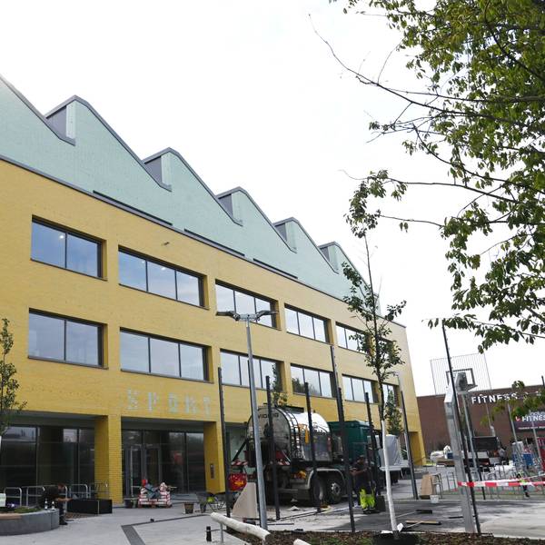 Das neue Gebäude der Gesamtschule Ossendorf ist als Vorzeigeprojekt dieses Jahr fertig geworden.