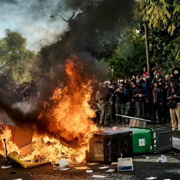 Schulproteste in Frankreich