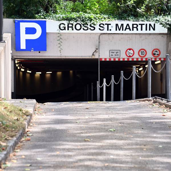 Die Tiefgarage Groß St. Martin ist seit mehr als einem Jahr teilweise gesperrt