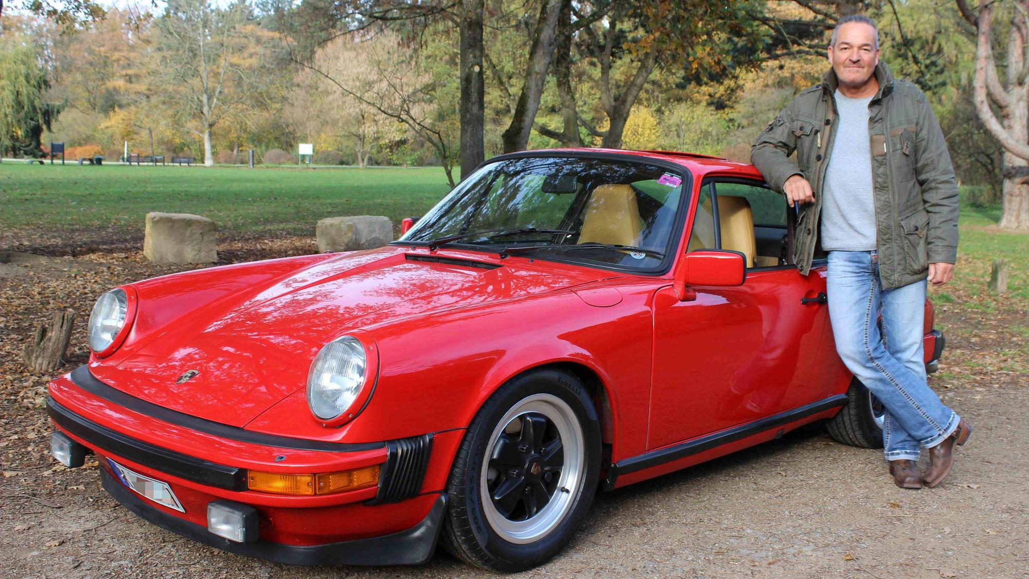 Seinen ersten Porsche 911-er bekam Sven Müller mit 21. Seit ein paar Jahren ist das alte Lebens- und Fahrgefühl zurück. Sein jetziges G-Modell stammt aus den USA.