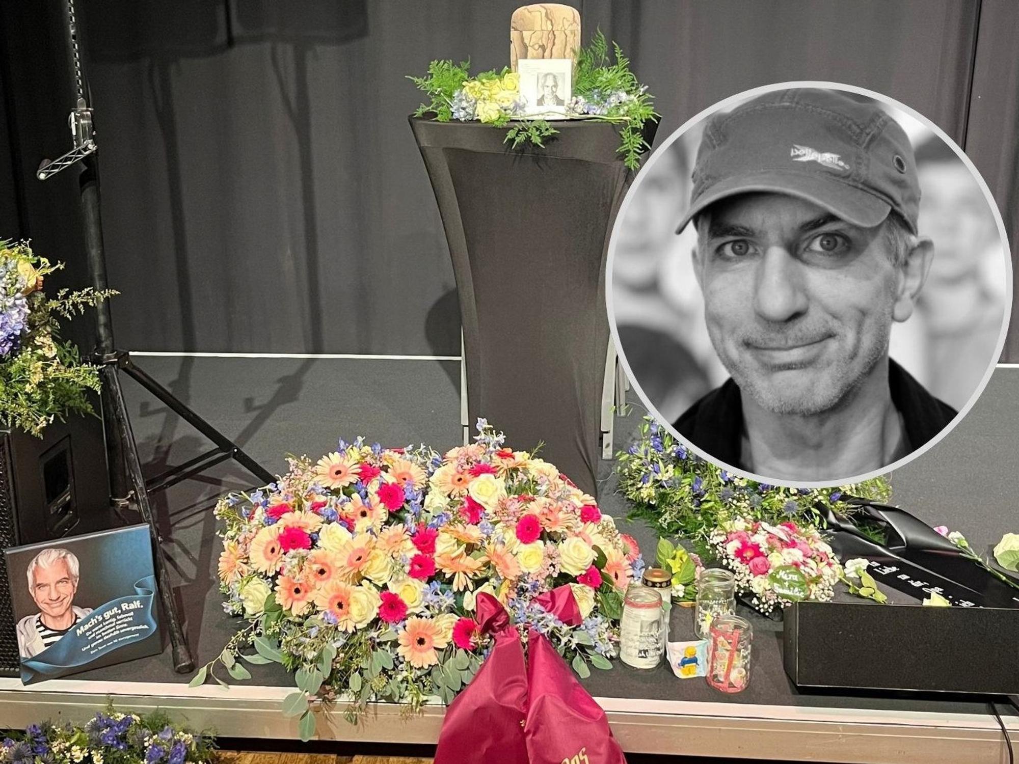 Die Beerdigung von Schauspieler Ralf Richter (†69) in Bochum