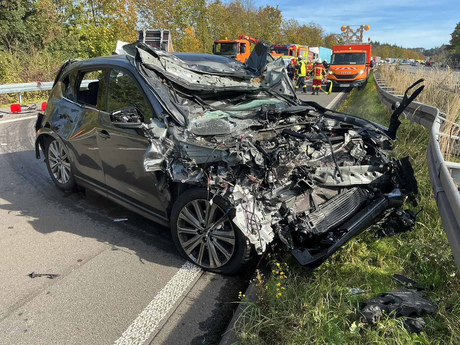 Bild von einem Verkehrsunfall