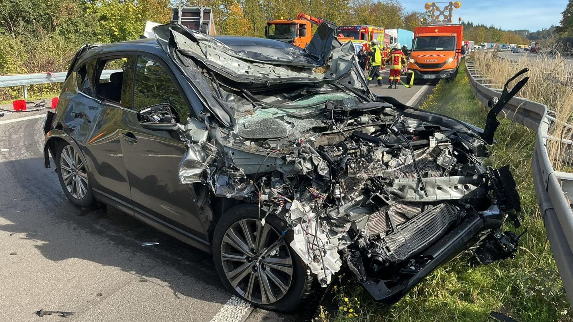 Bild von einem Verkehrsunfall