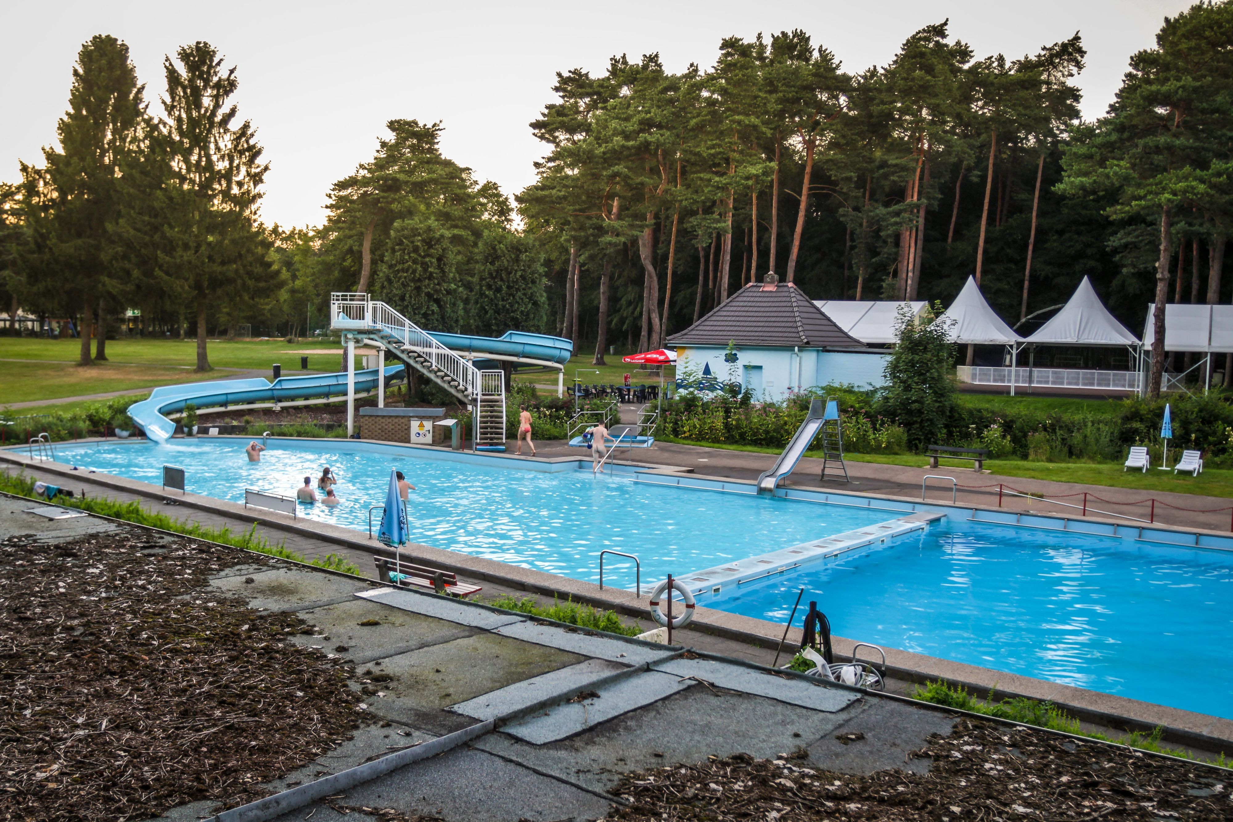 Das Waldbad im Ortsteil Dünnwald.