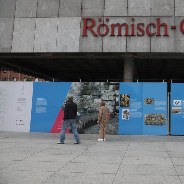 Das Römisch-Germanische Museum am Kölner Dom wird derzeit saniert..