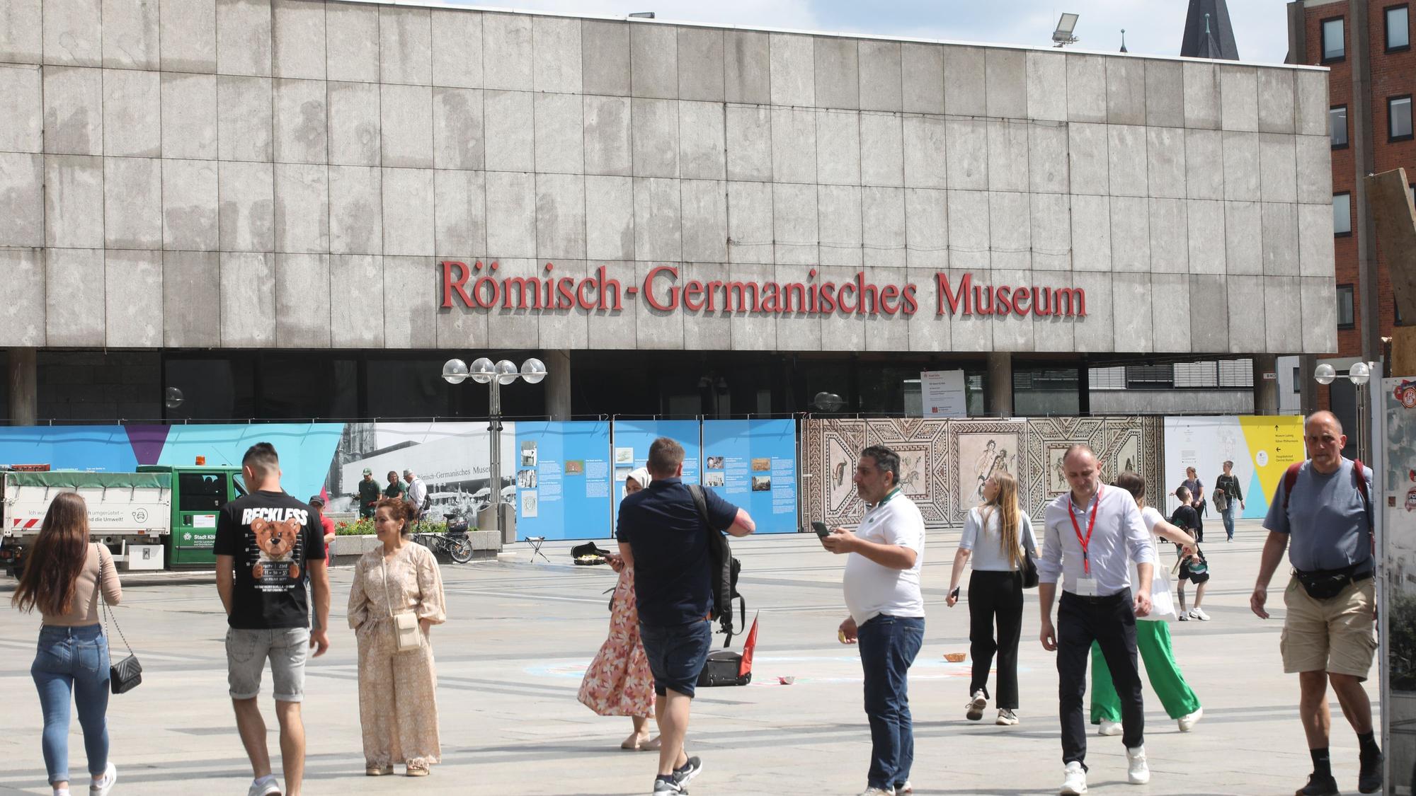 Das Römisch-Germanische Museum am Dom wird für 177 Millionen Euro saniert.