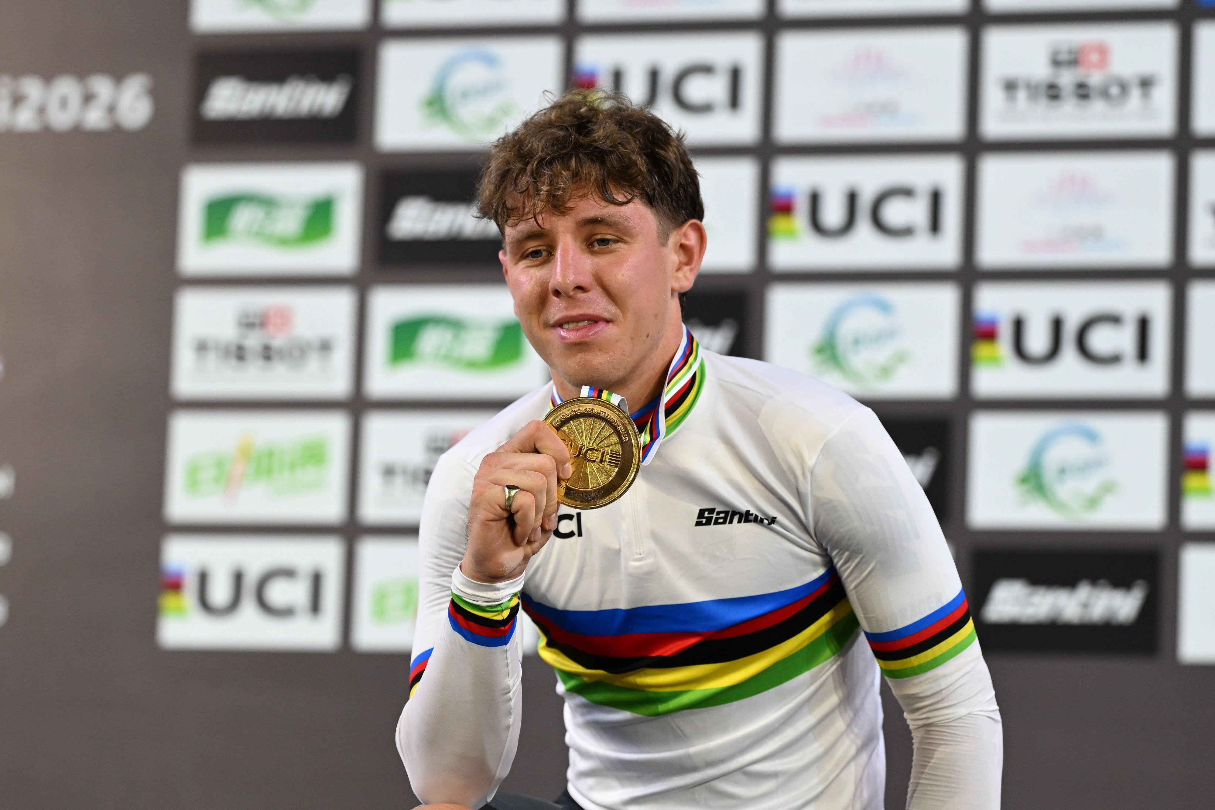 18-10-2026 World Championships Elite Track Giornata 05 2026, Germany Teutenberg, Tim Torn Shanghai - Velodromo PUBLICATIONxNOTxINxITAxFRAxNED