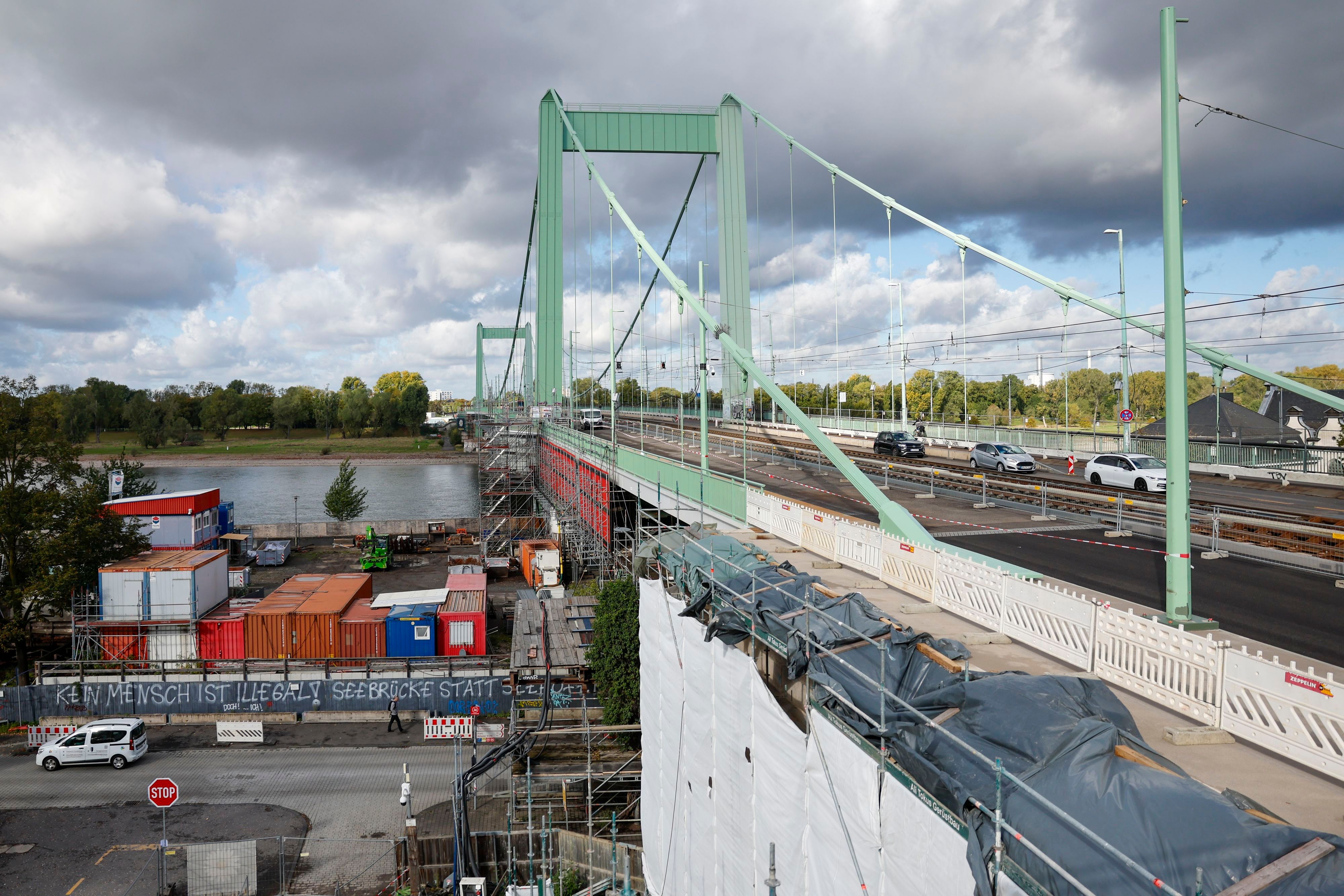 10.10.2026, Köln:
Gesamtinstandsetzung Mülheimer Brücke: Start der Bauphase 4
Foto: Thomas Banneyer