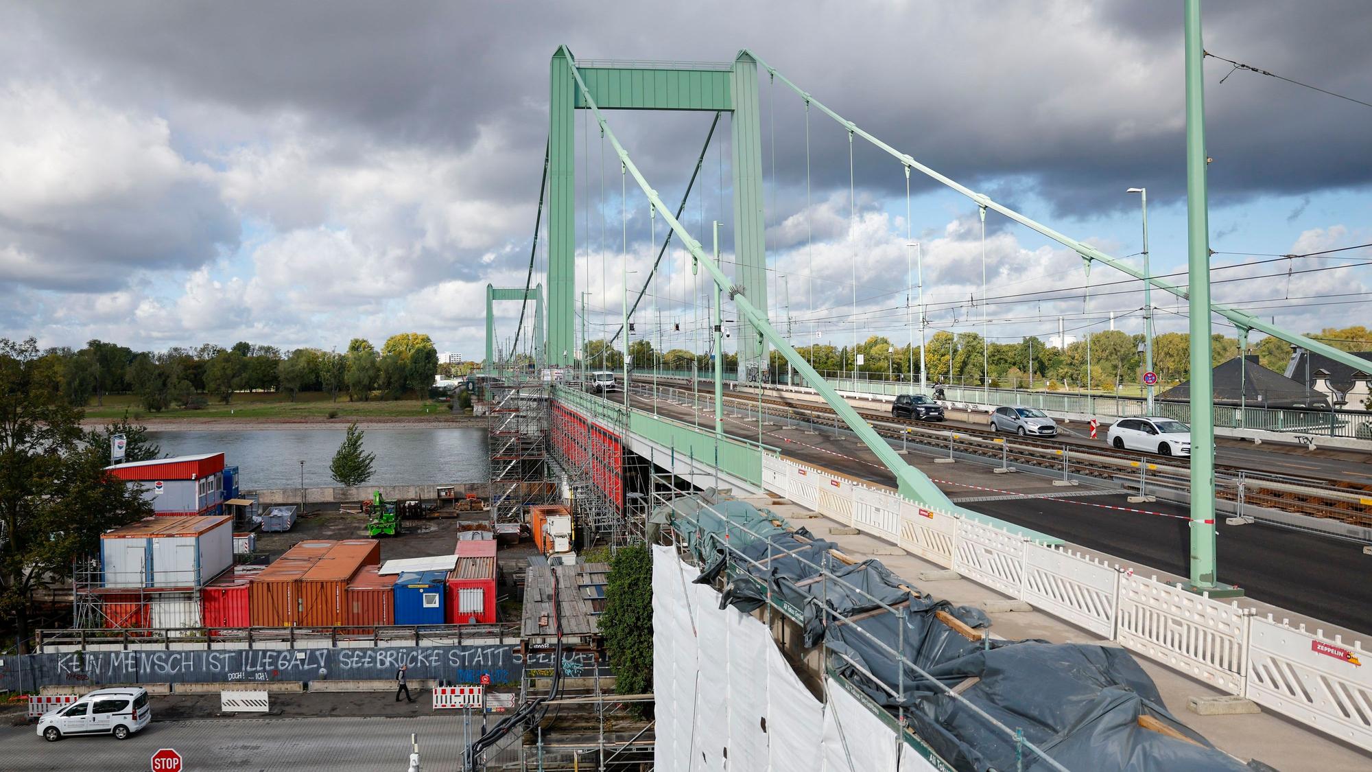 10.10.2026, Köln:
Gesamtinstandsetzung Mülheimer Brücke: Start der Bauphase 4
Foto: Thomas Banneyer