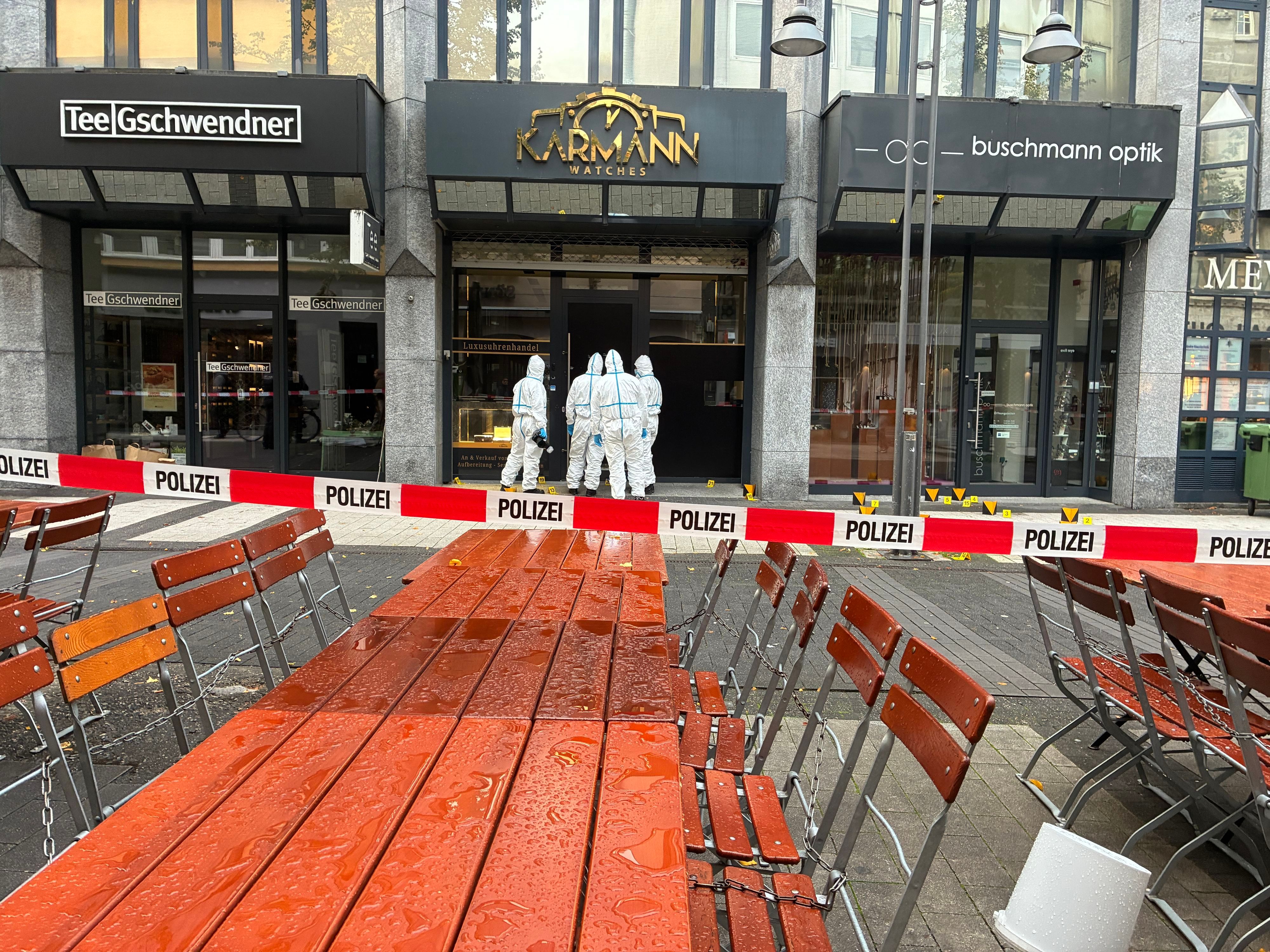 Polizeieinsatz nach Schüssen an der Breitestraße.