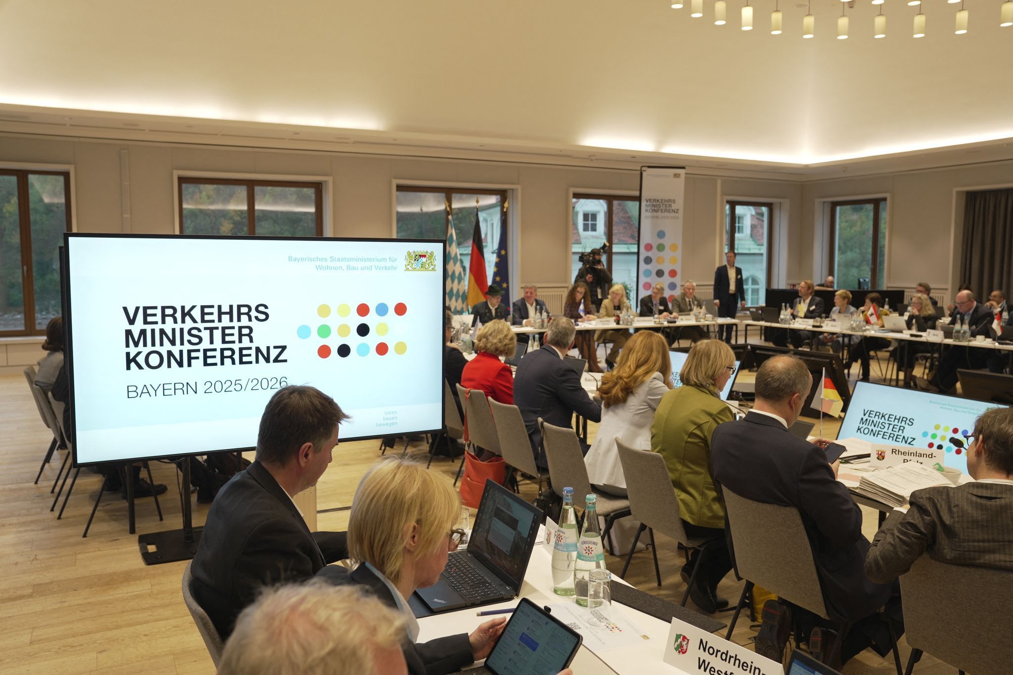 Auftakt der zweitägigen Verkehrsministerkonferenz