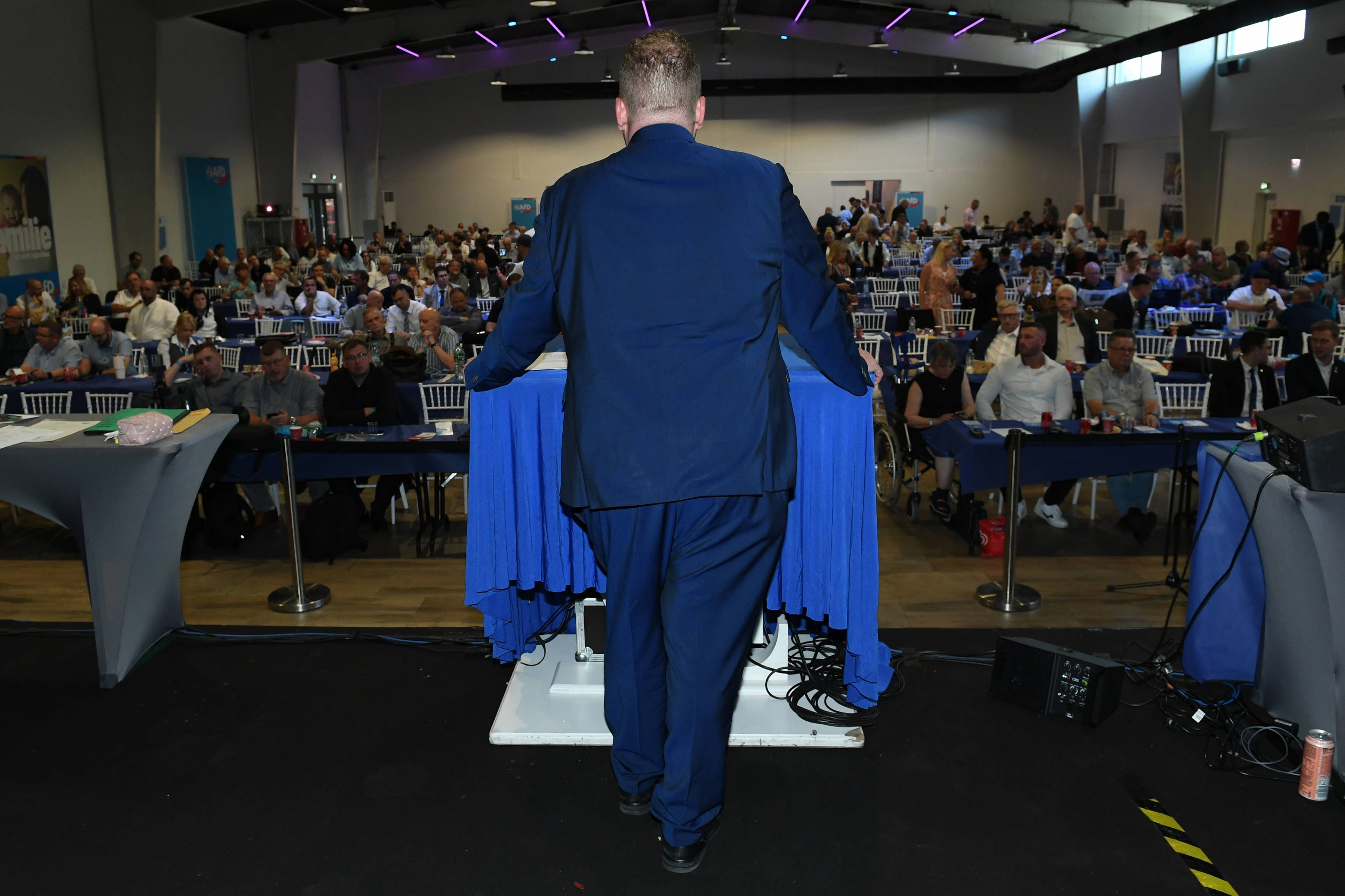 Listenaufstellung der AfD NRW im Juli in Marl