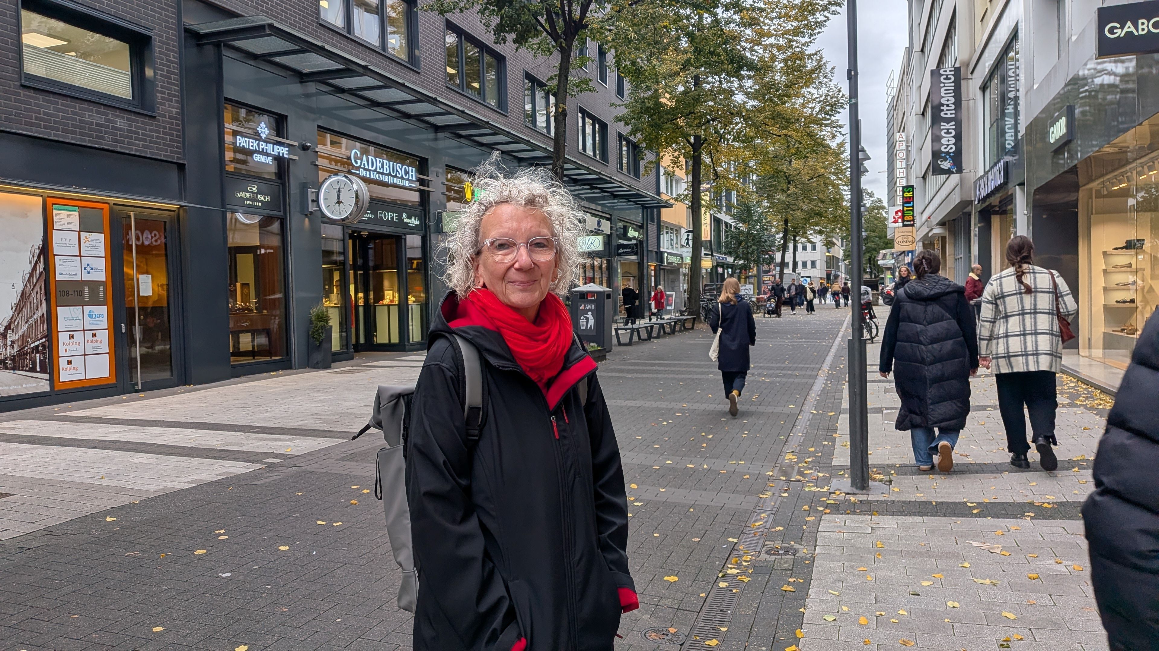 Monika Kerscher kommt nach wie vor gerne nach Köln zum Shoppen.