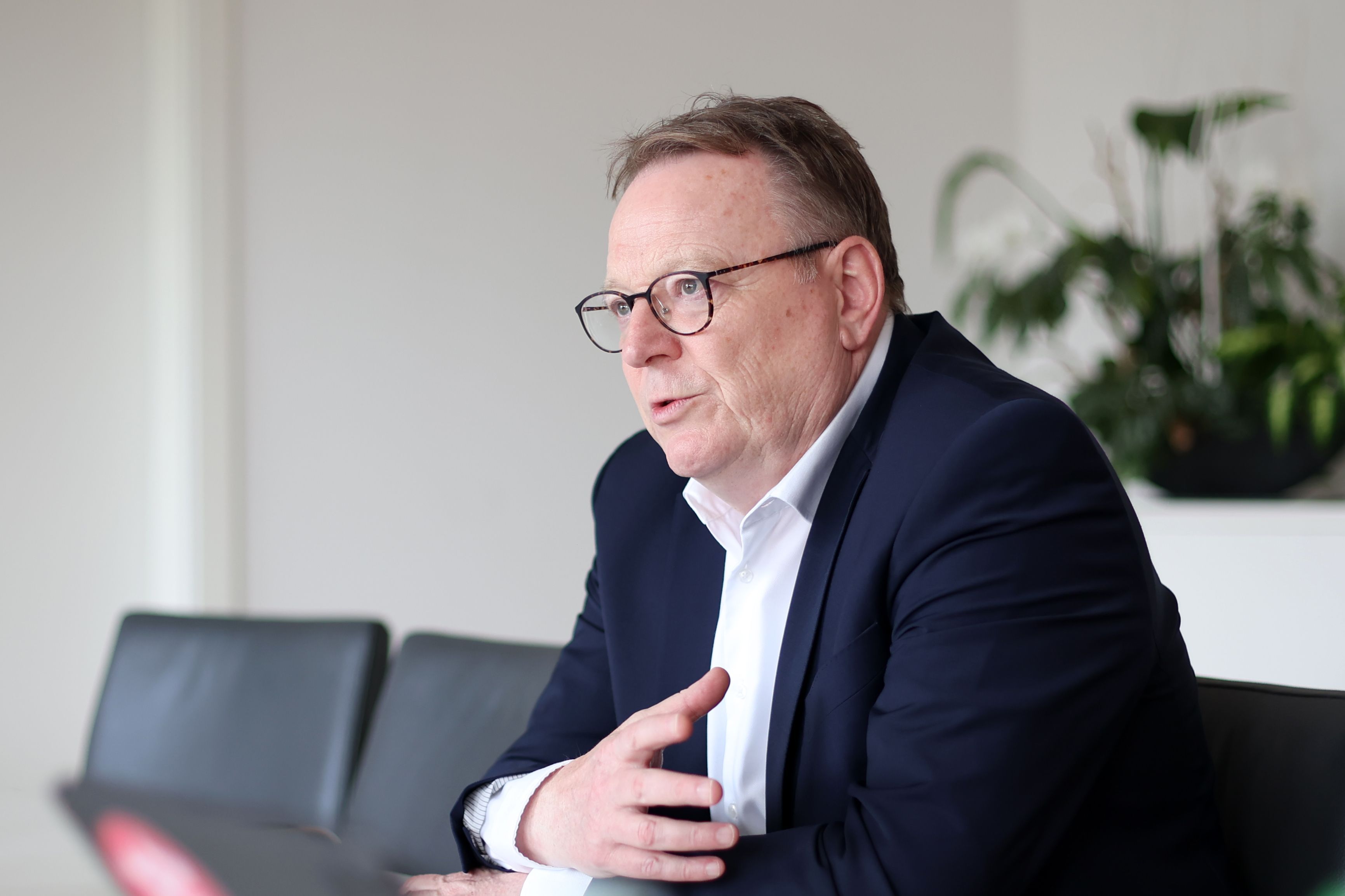 Torsten Burmester im Historischen Rathaus (Archivbild)