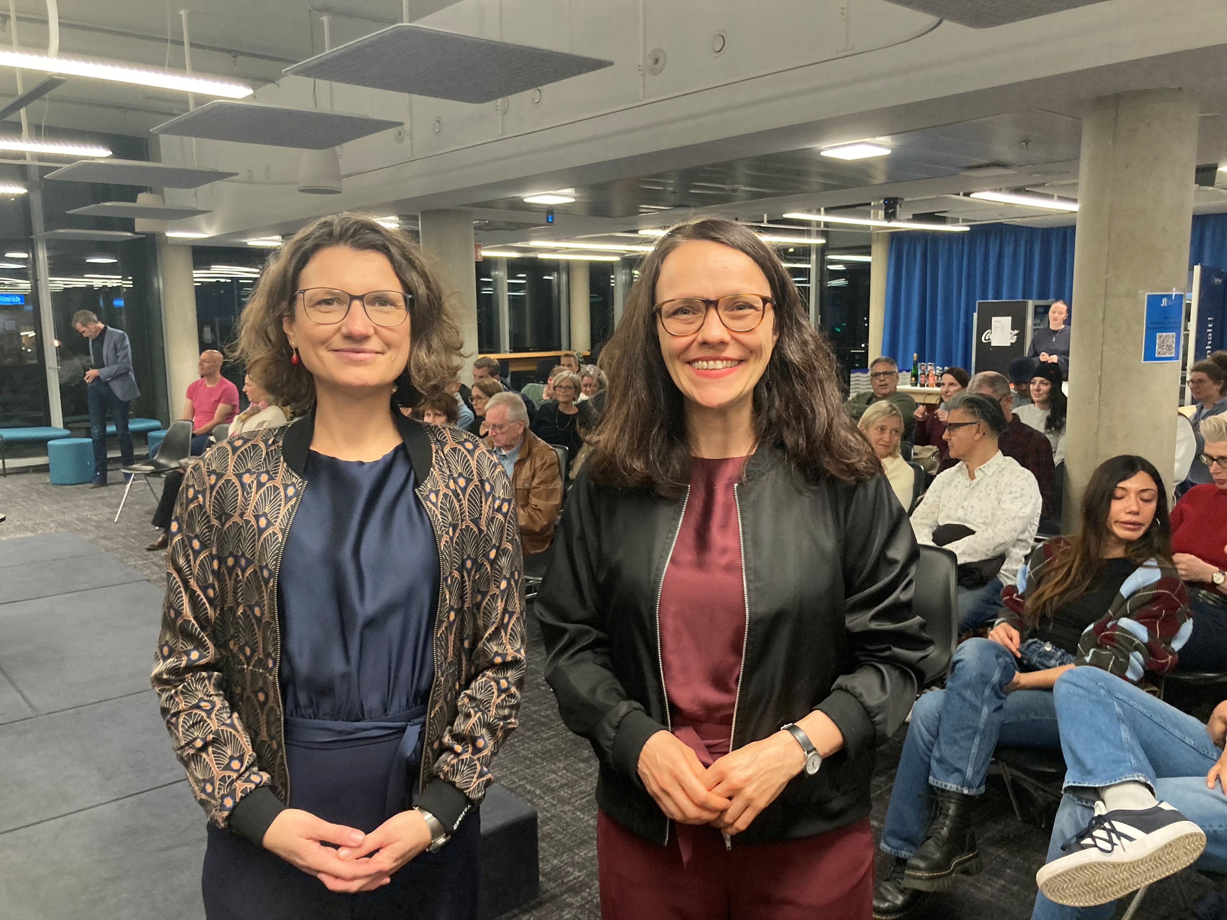 Gina Rosa Wollinger (l.) und Nicole Bögelein