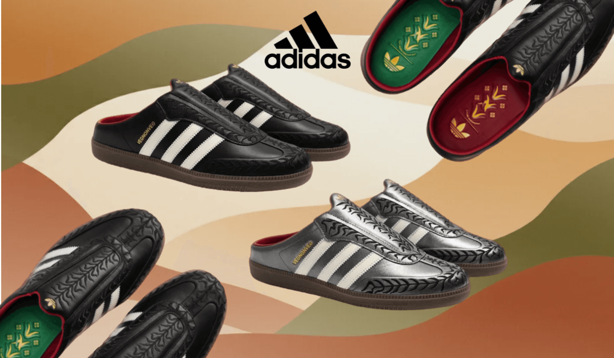 Turnschuhe in einem Verkaufsregal vor einem Geschäft
