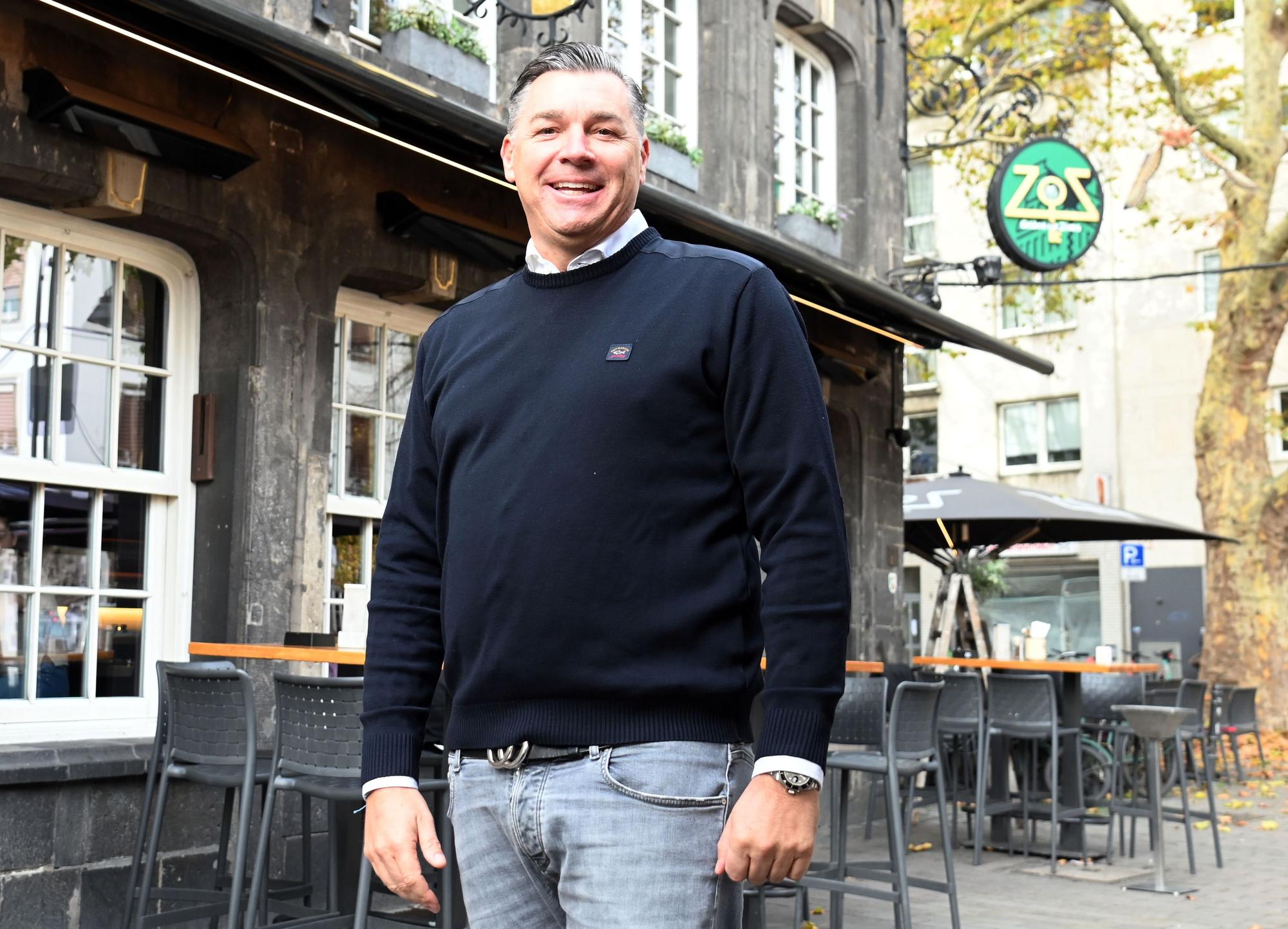 03.11.2025 Köln. Geert Dilien ist Wirt im Gilden im Zims. Foto aktuell.