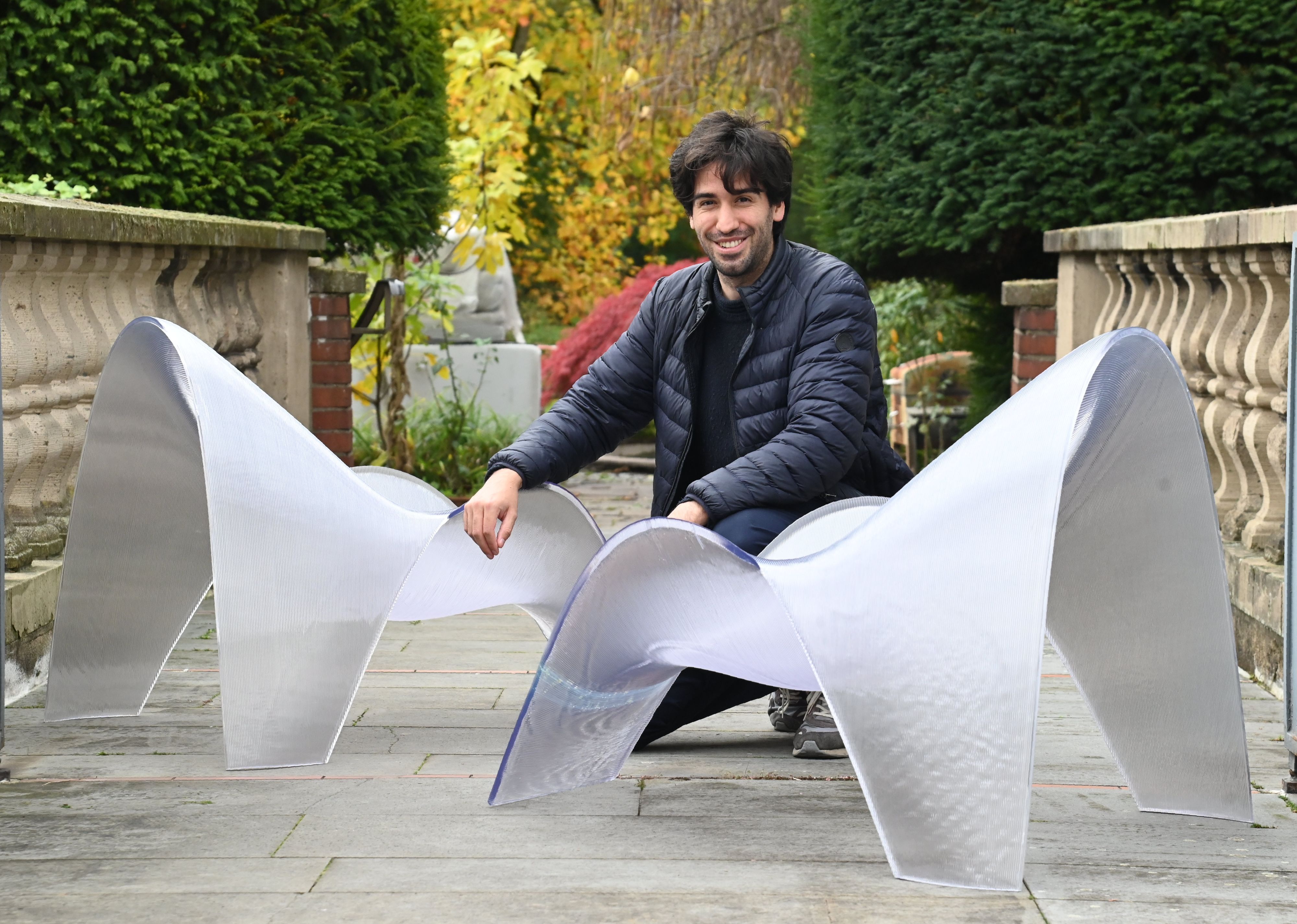 26.10.2026 Köln. Die Ausstellung Designers Tower (DT26) findet vom 27. bis 31. Oktober 2026 auf dem Gelände des historischen Weißhaus Wasserschlosses statt. Philippe Bietenholz. Foto: Alexander Schwaiger