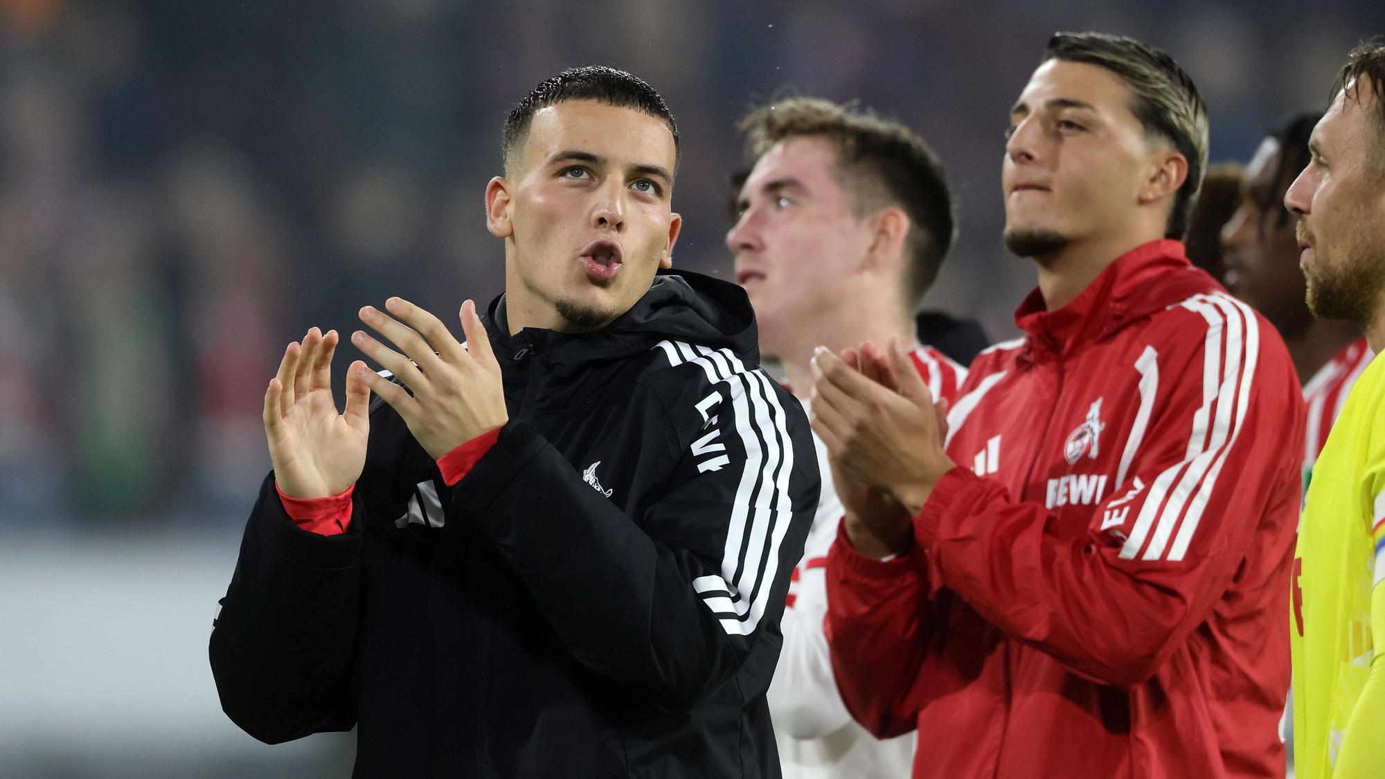 Bislang nur zum Jubeln gemeinsam für den FC auf dem Platz: Said und Malek El Mala.