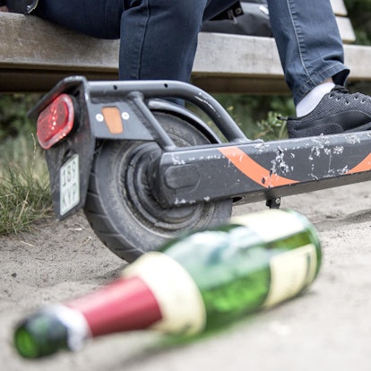 Symbolbild Alkoholfahrt E-Scooter