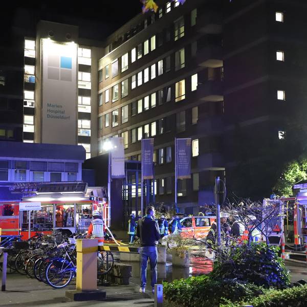 Düsseldorf Brand Marien-Hospital 1
