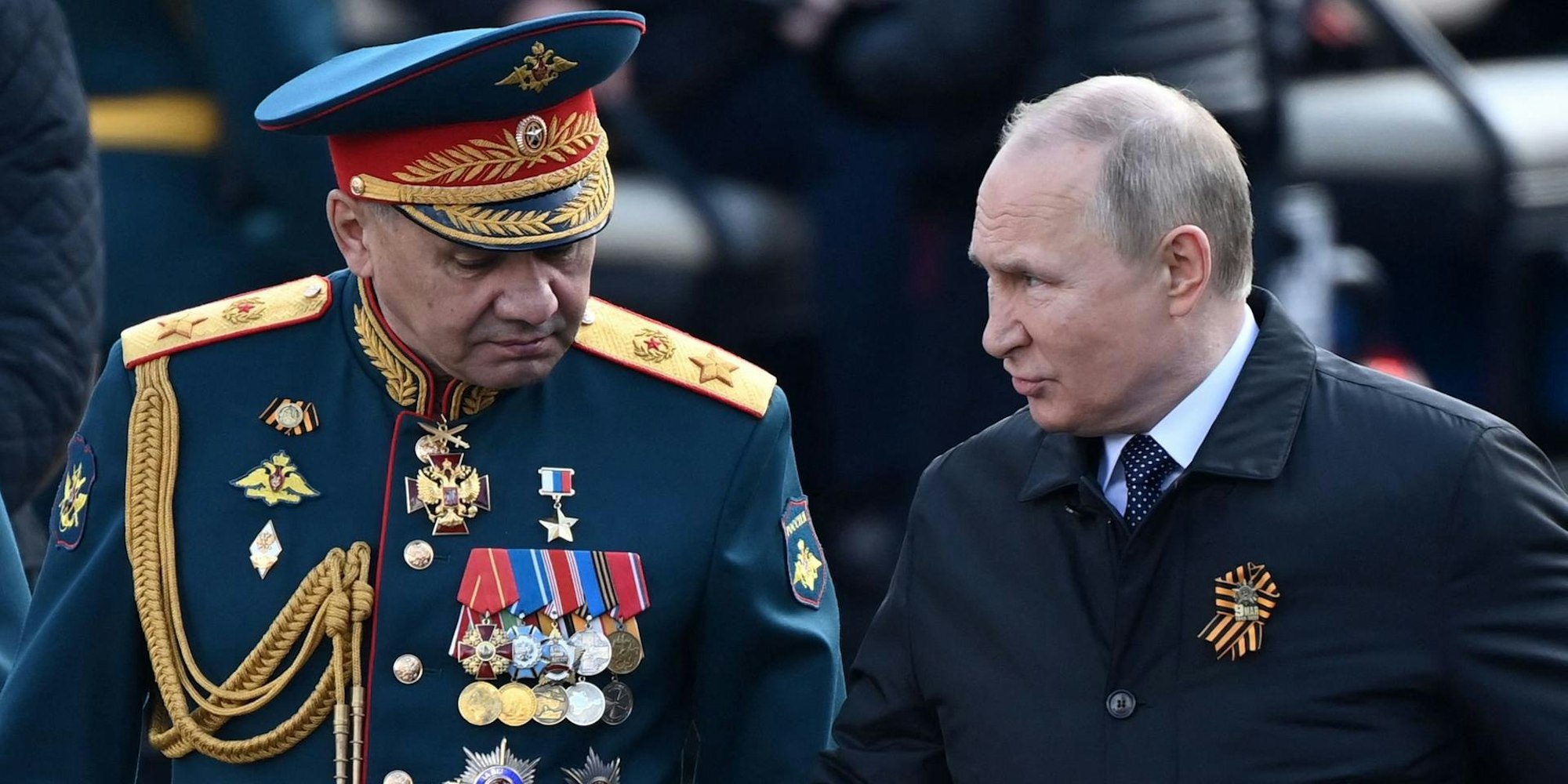 Putin 9. Mai Shoigu