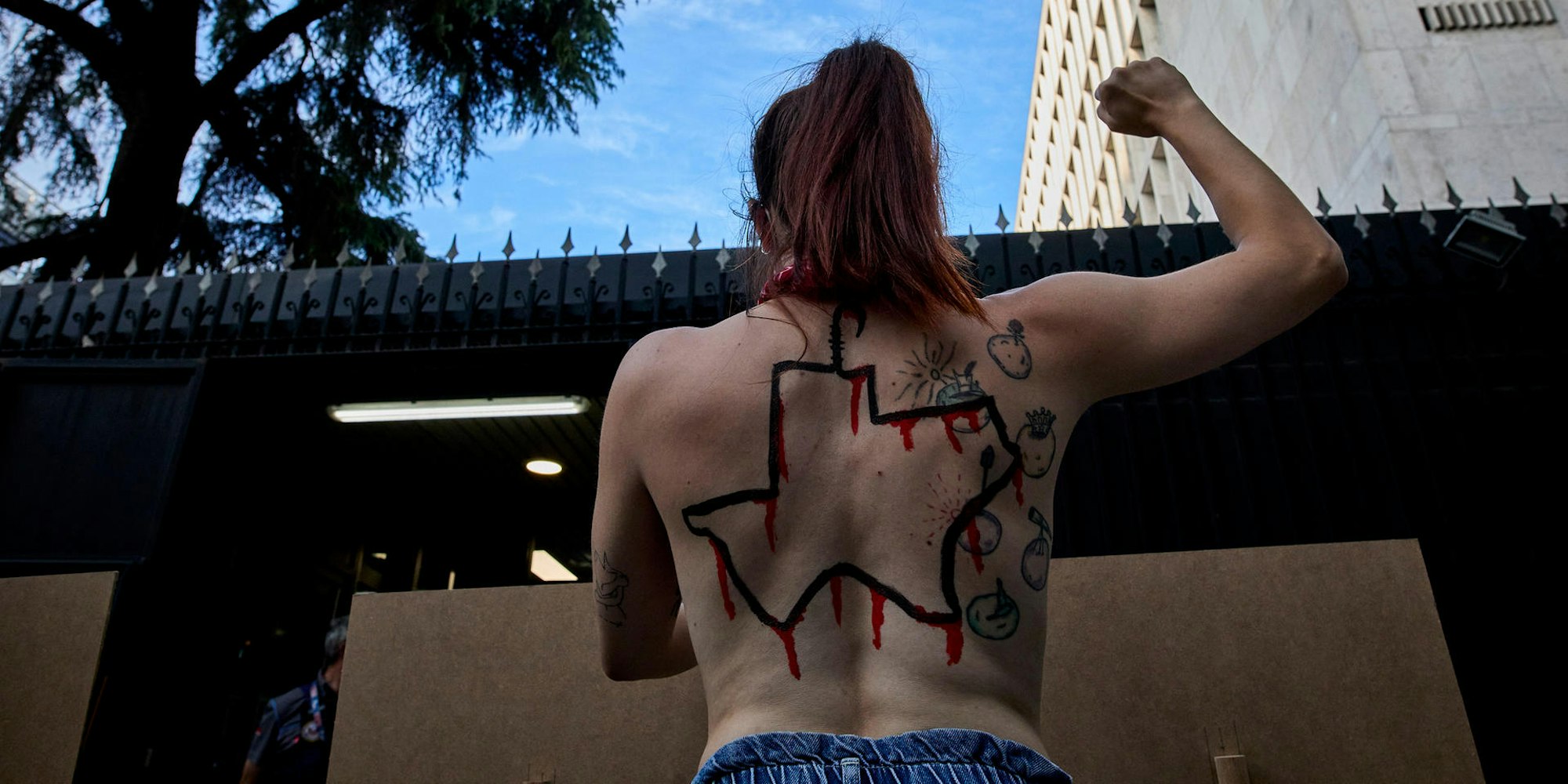 Protest Abtreibungsgesetz Texas 260222