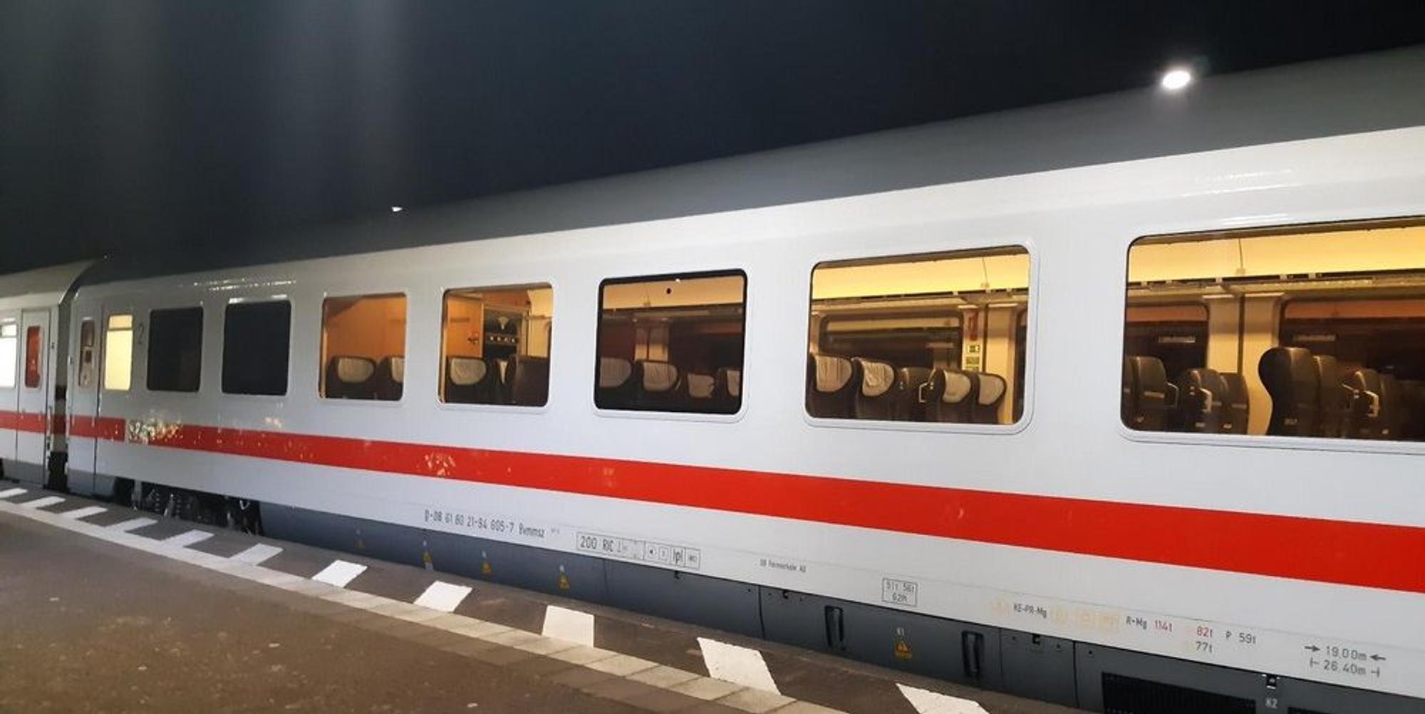 IC bei Hürth beschädigt