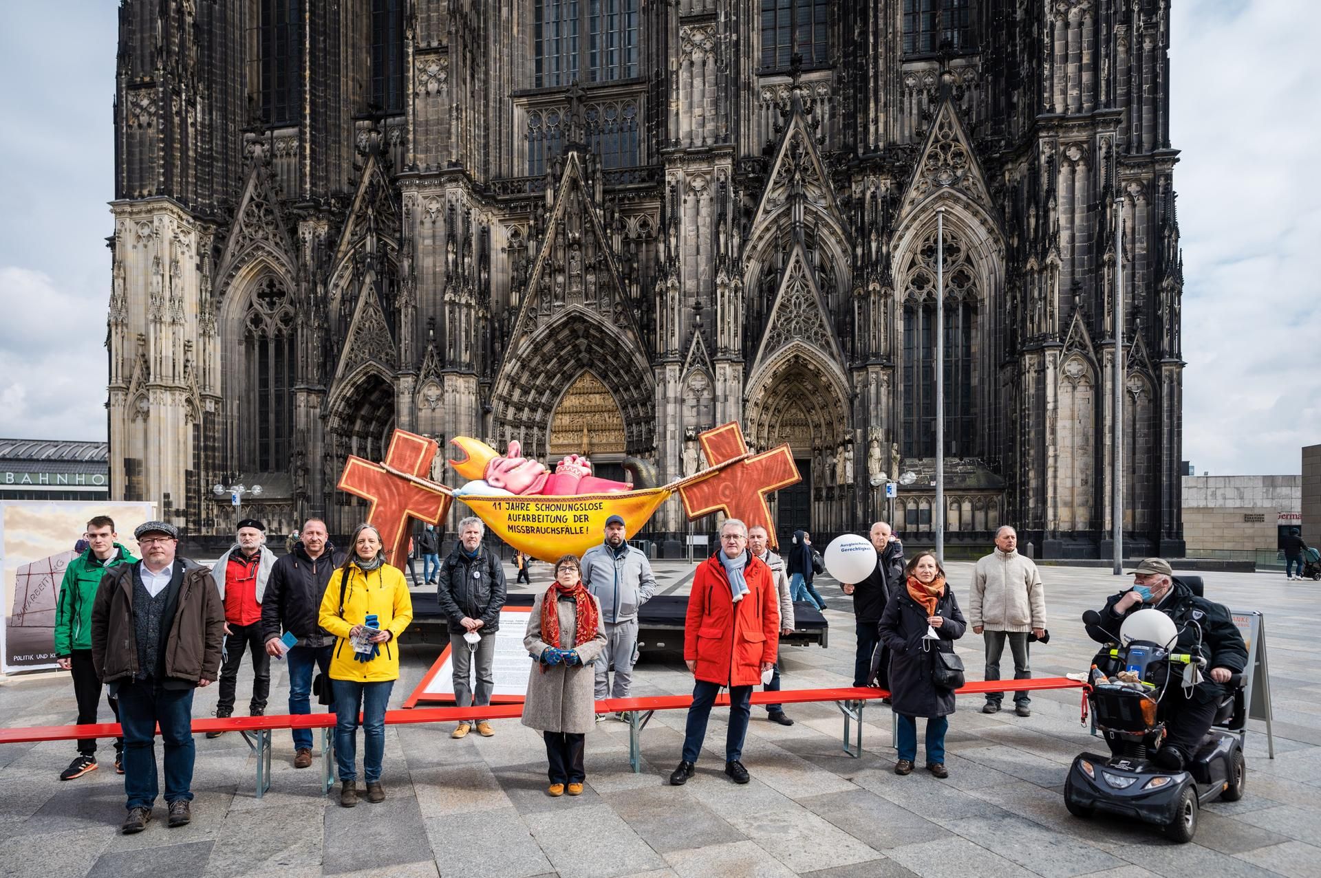 Protest am Dom