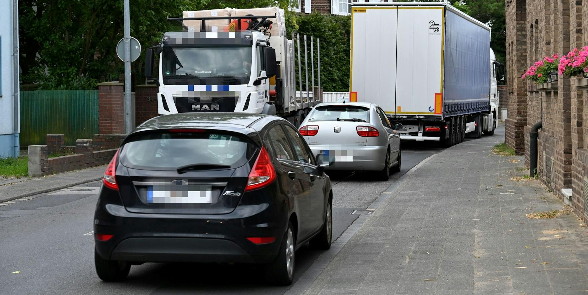 Dirmerzheim Verkehr nach Flut