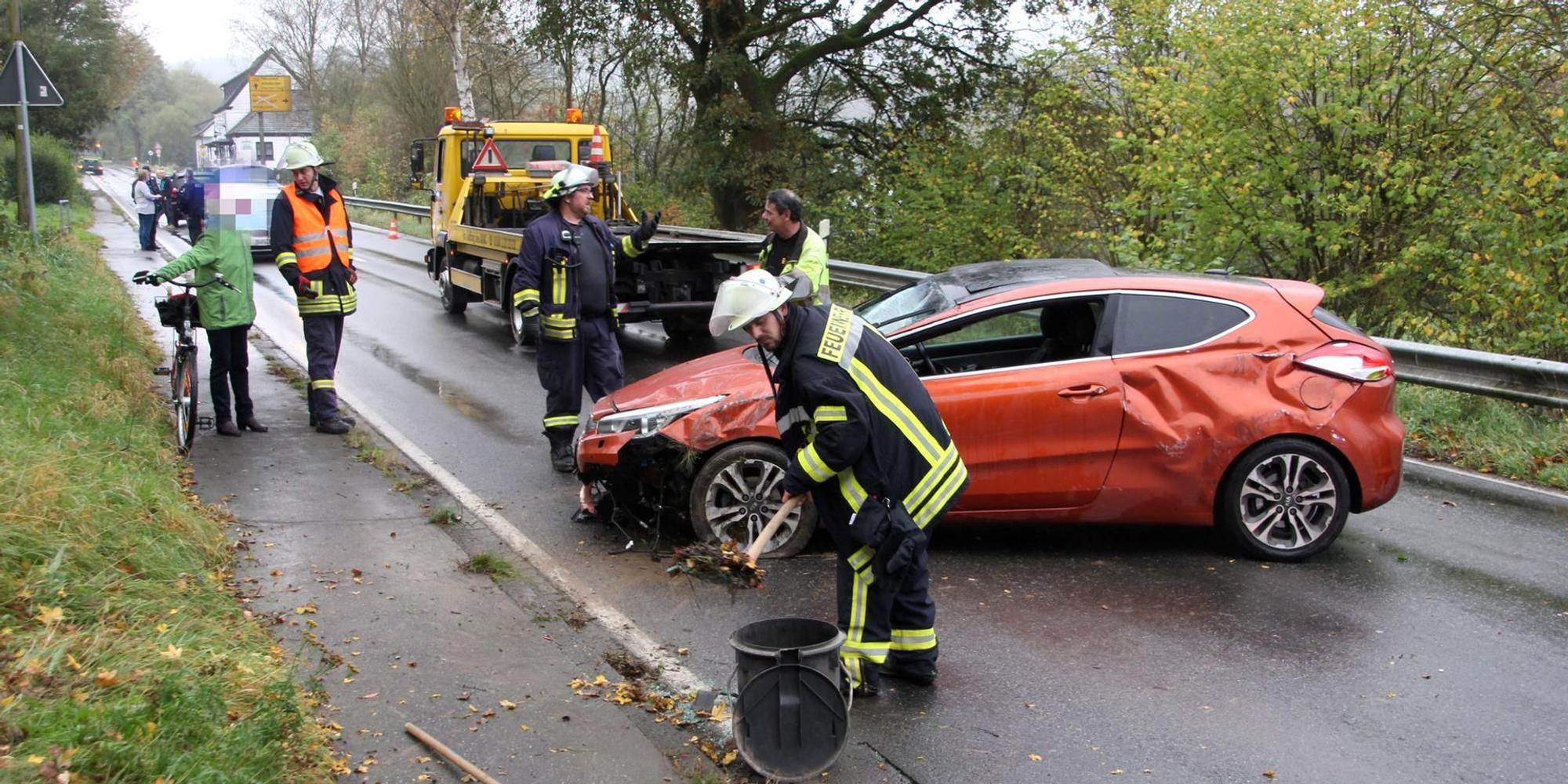 Unfall Windeck