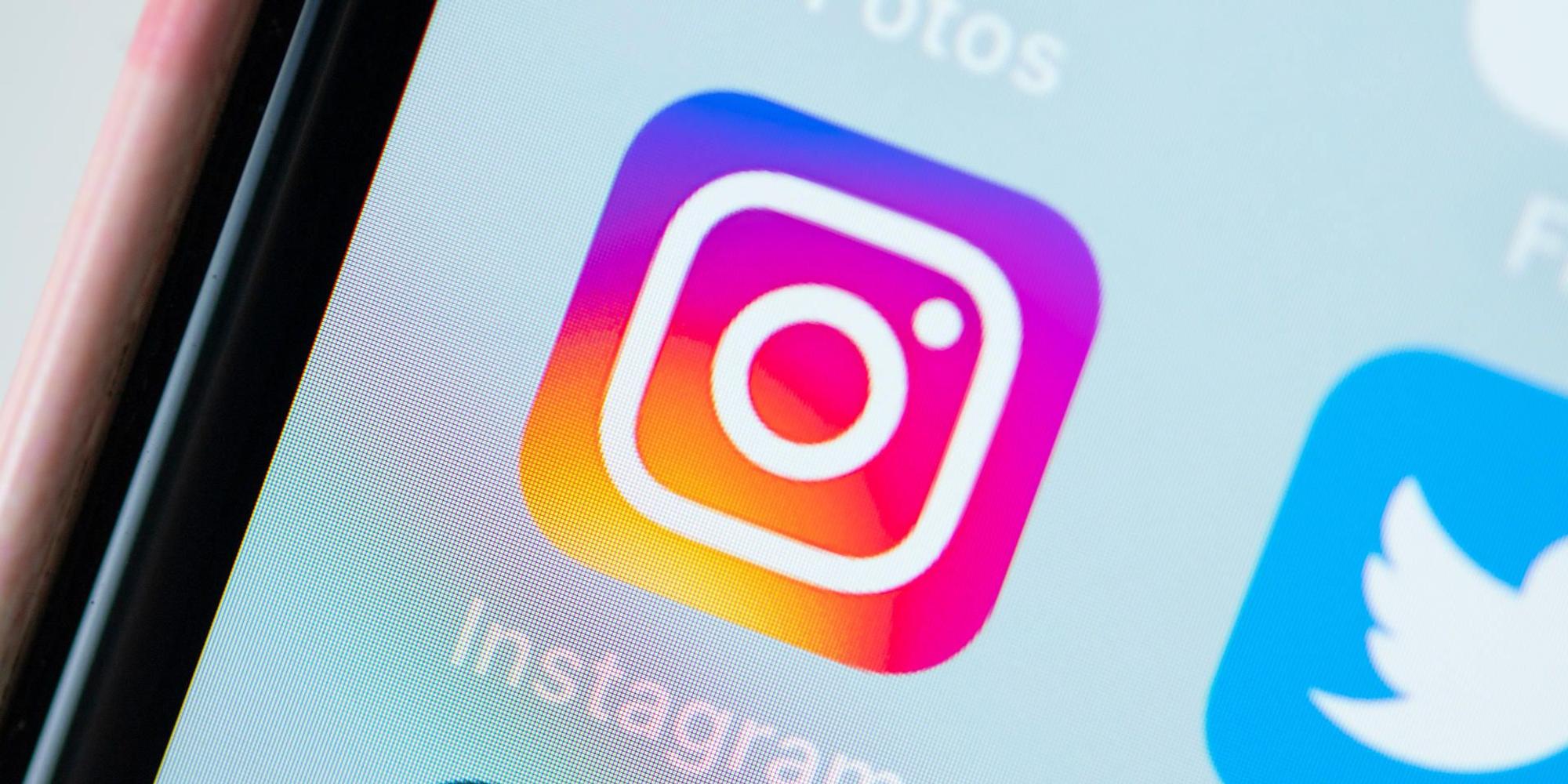 Instagram Symbolfoto 200122