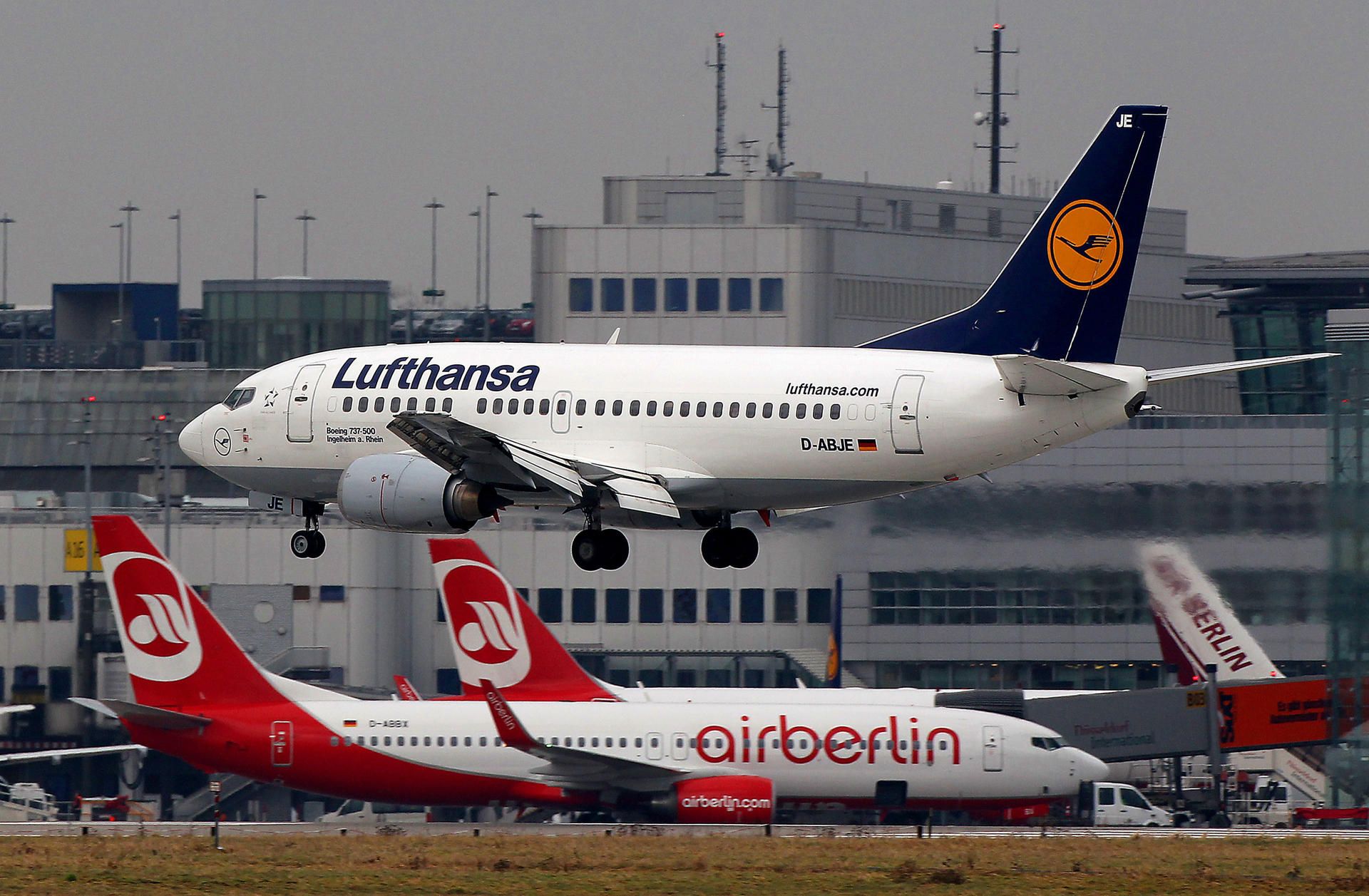 Air Berlin Lufthansa