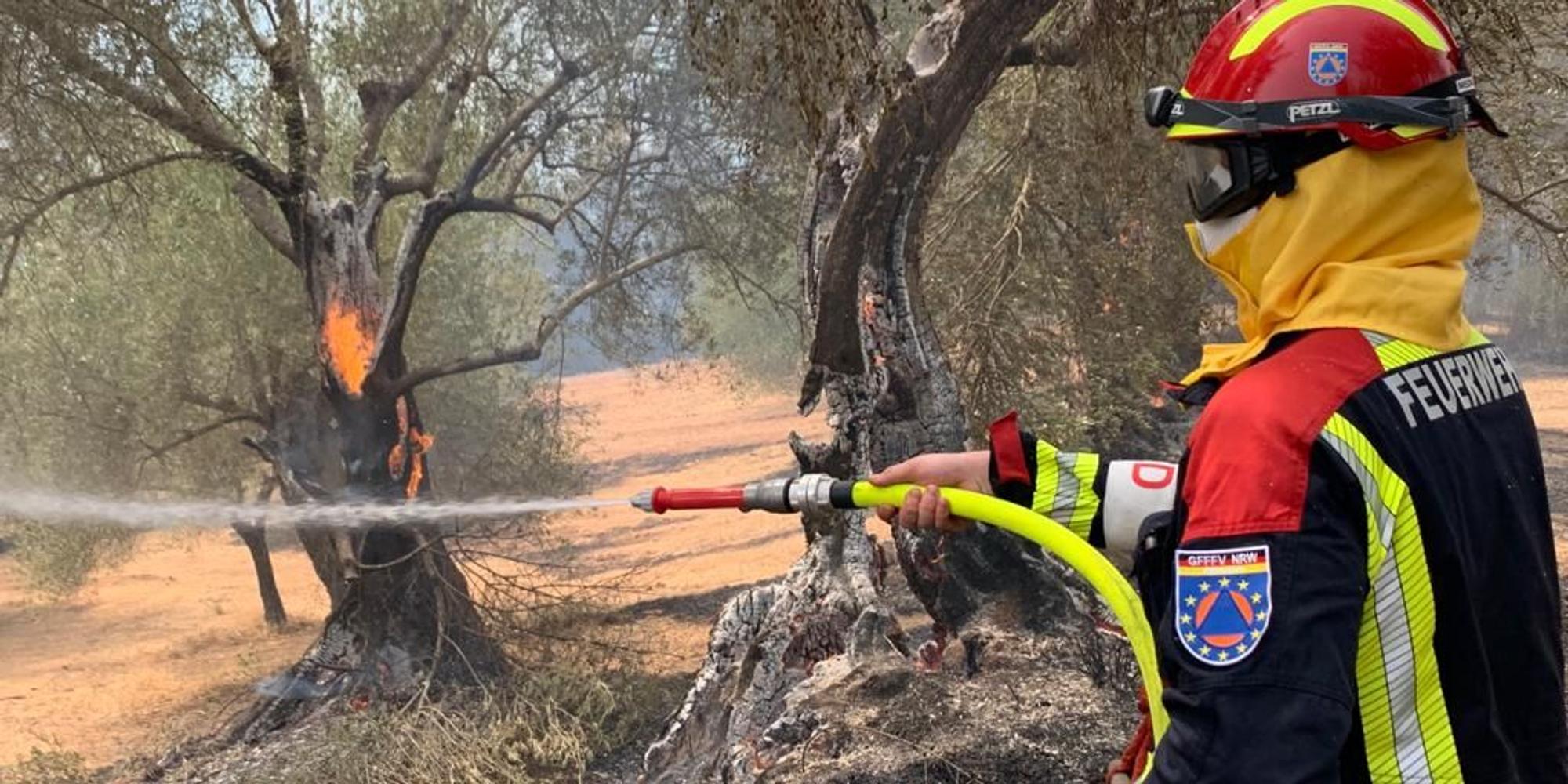 Feuerwehreinsatz Griechenland Credit Feuerwehr Bonn