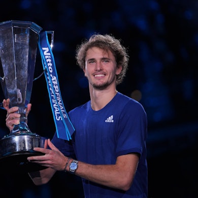 Zverev mit Pokal