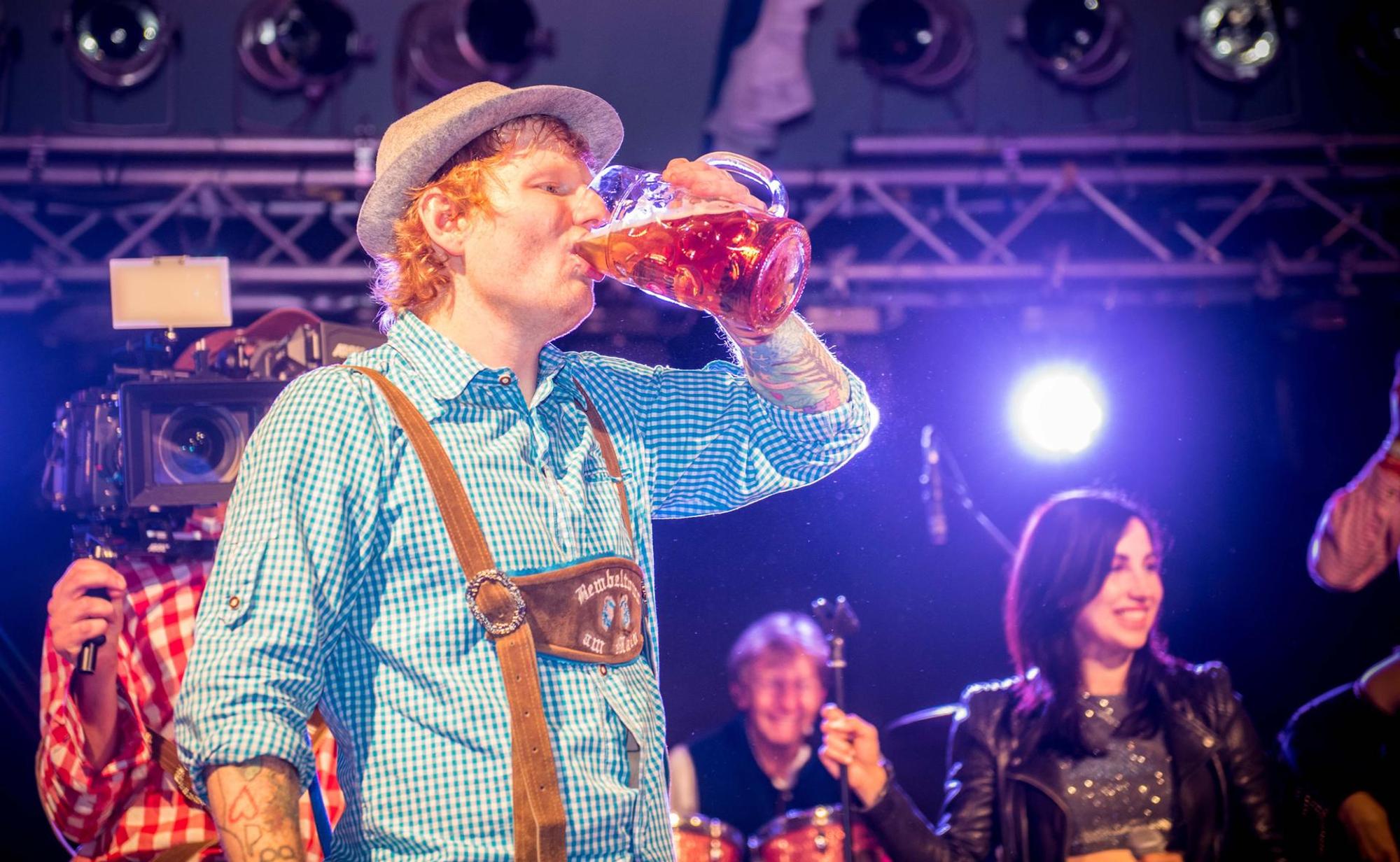 Ed Sheeran Oktoberfest 140922