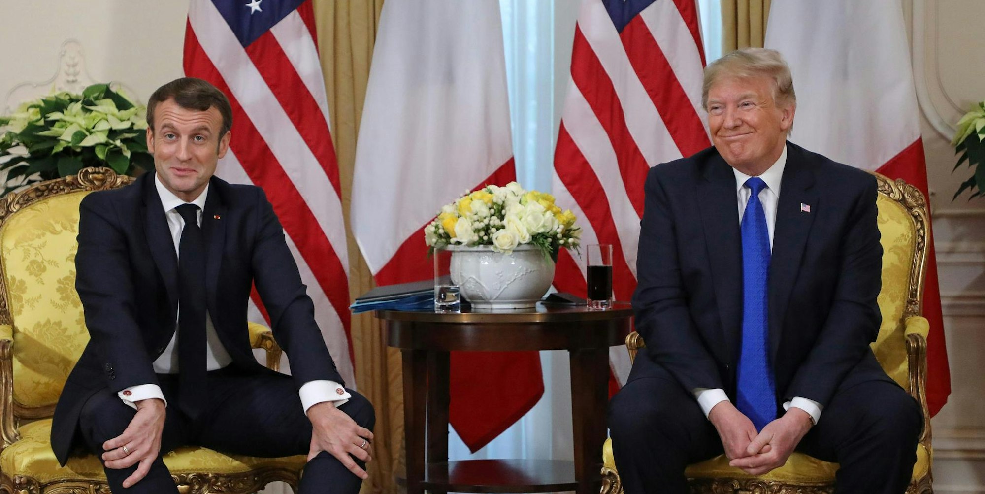 Macron und Trump