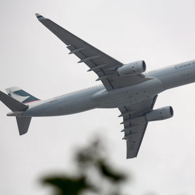 Flugzeug von Cathay Pacific